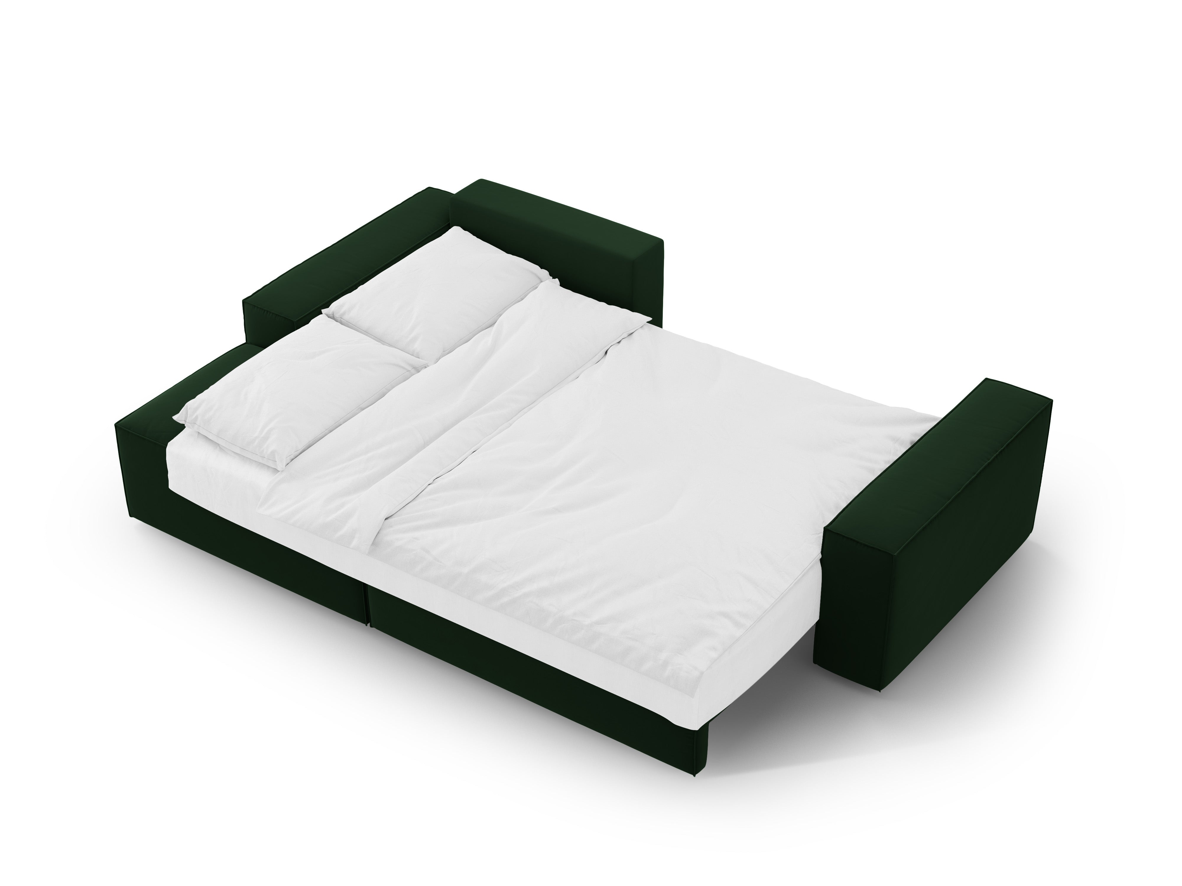 Kutna garnitura Na Razvlačenje Jodie 246x151cm, Materijal: Baršun