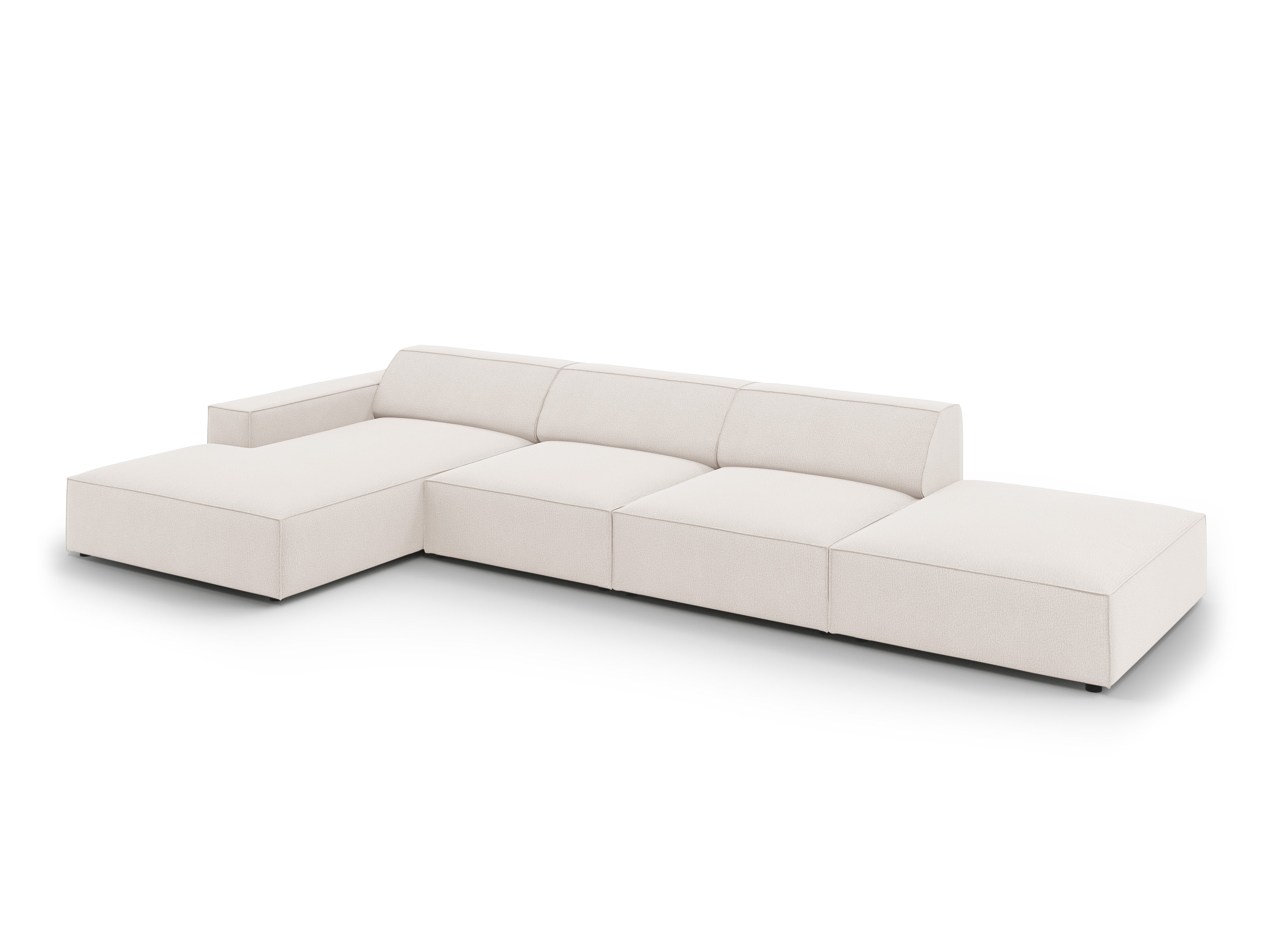 Kutna garnitura Jodie 341x162cm, Materijal: Strukturirana tkanina
