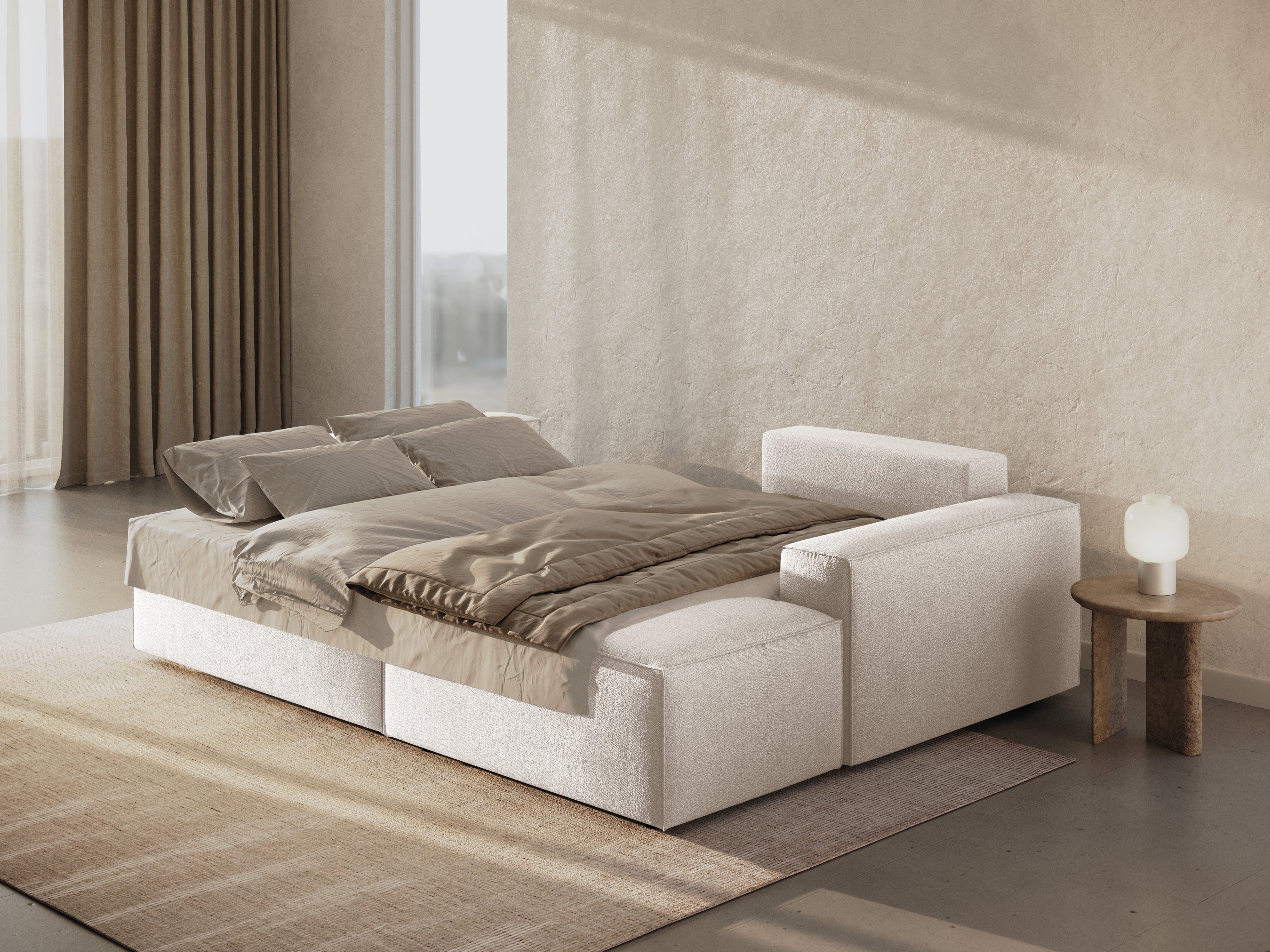 Kutna garnitura Jodie 246x151cm, Materijal: Boucle