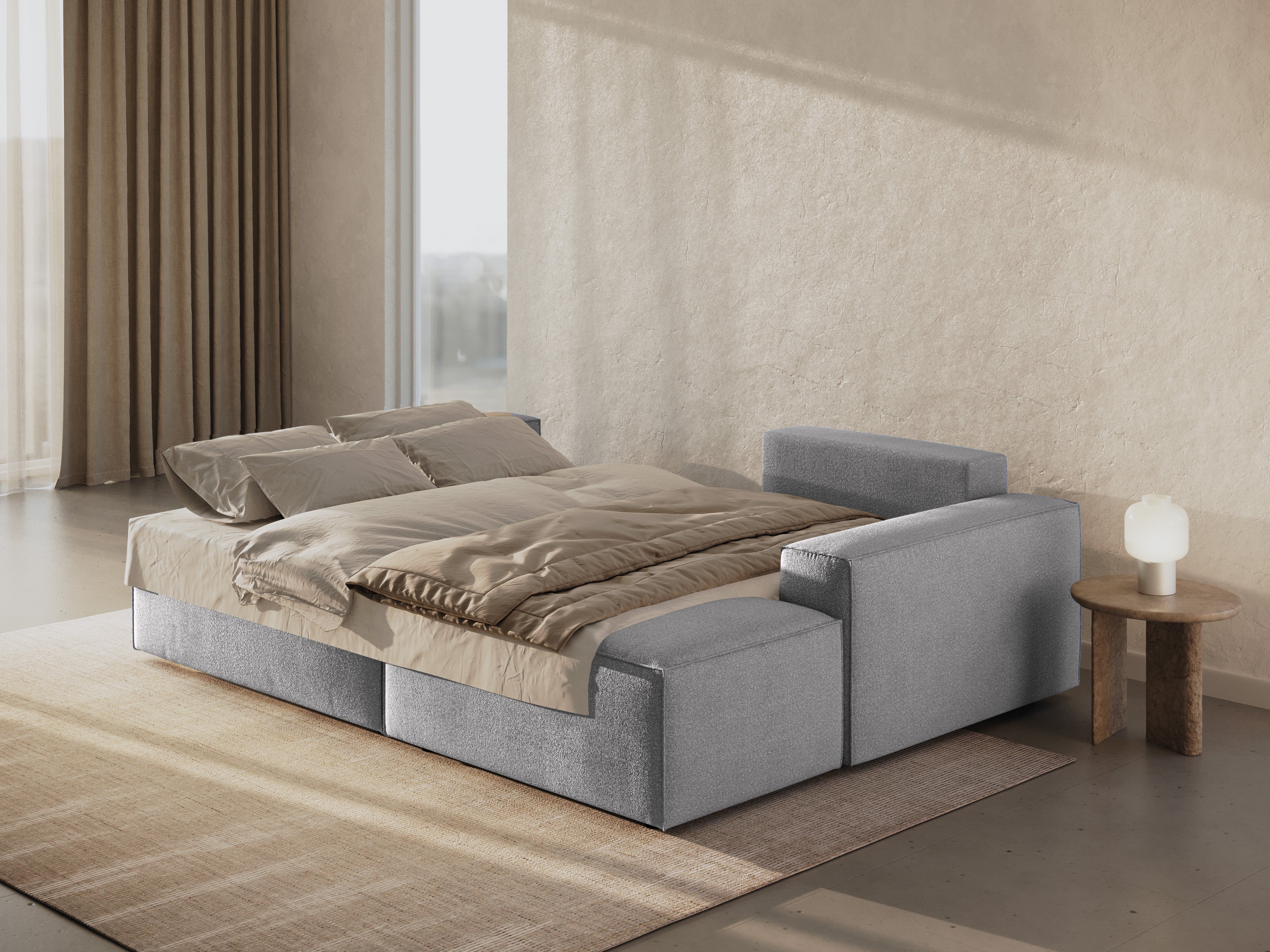 Kutna garnitura Jodie 246x151cm, Materijal: Boucle