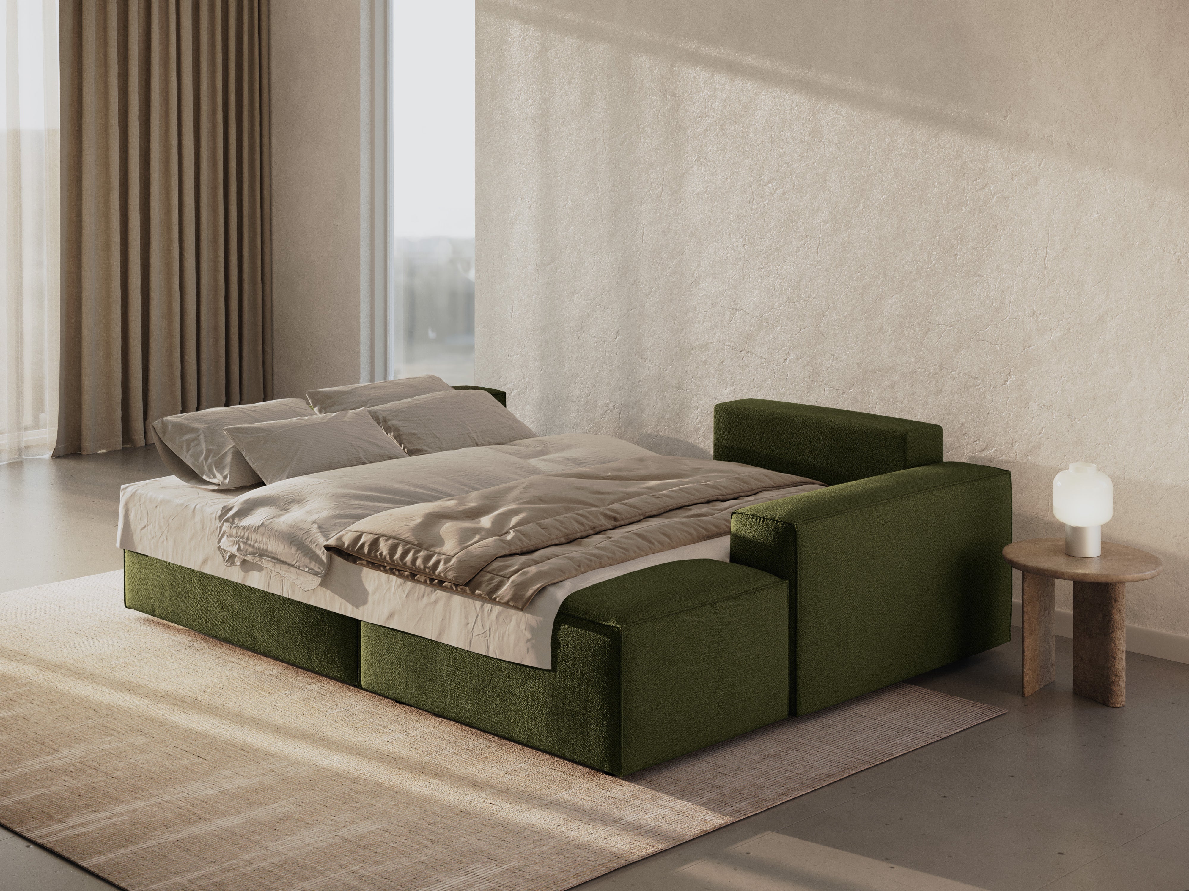 Kutna garnitura Jodie 246x151cm, Materijal: Boucle