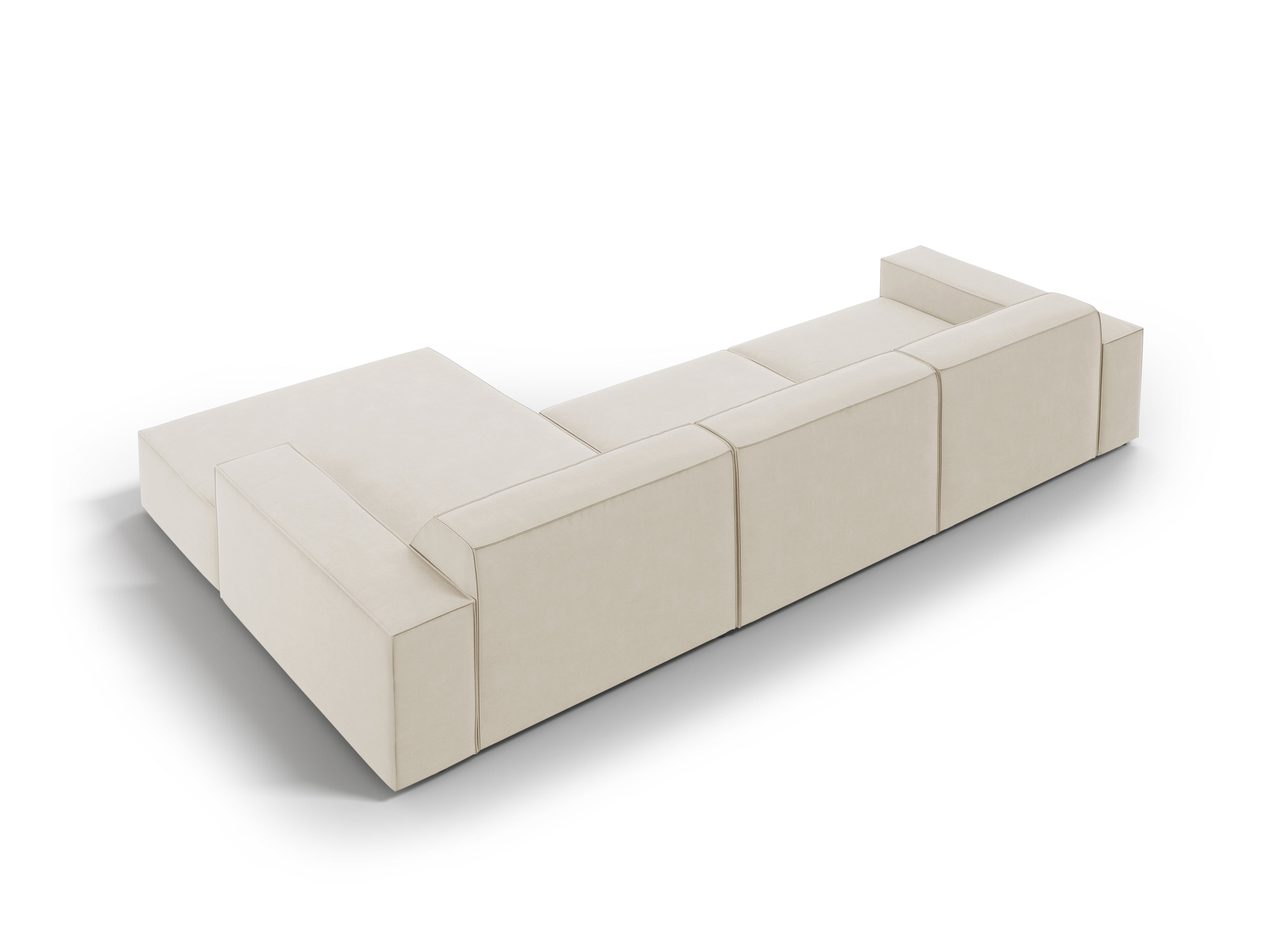 Kutna garnitura Jodie 284x162cm, Materijal: Baršun