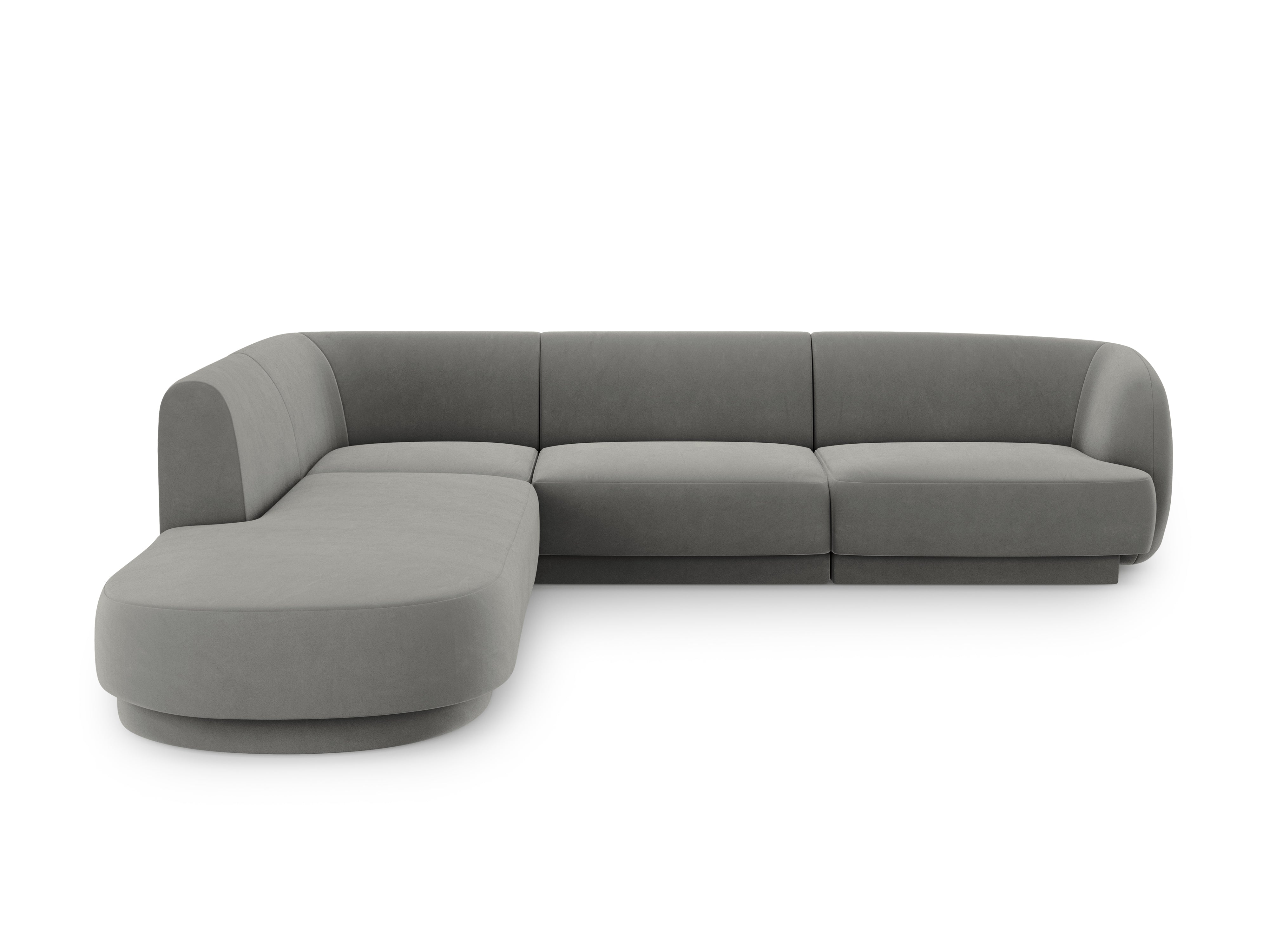 Kutna garnitura Miley 255x248cm, Materijal: Baršun