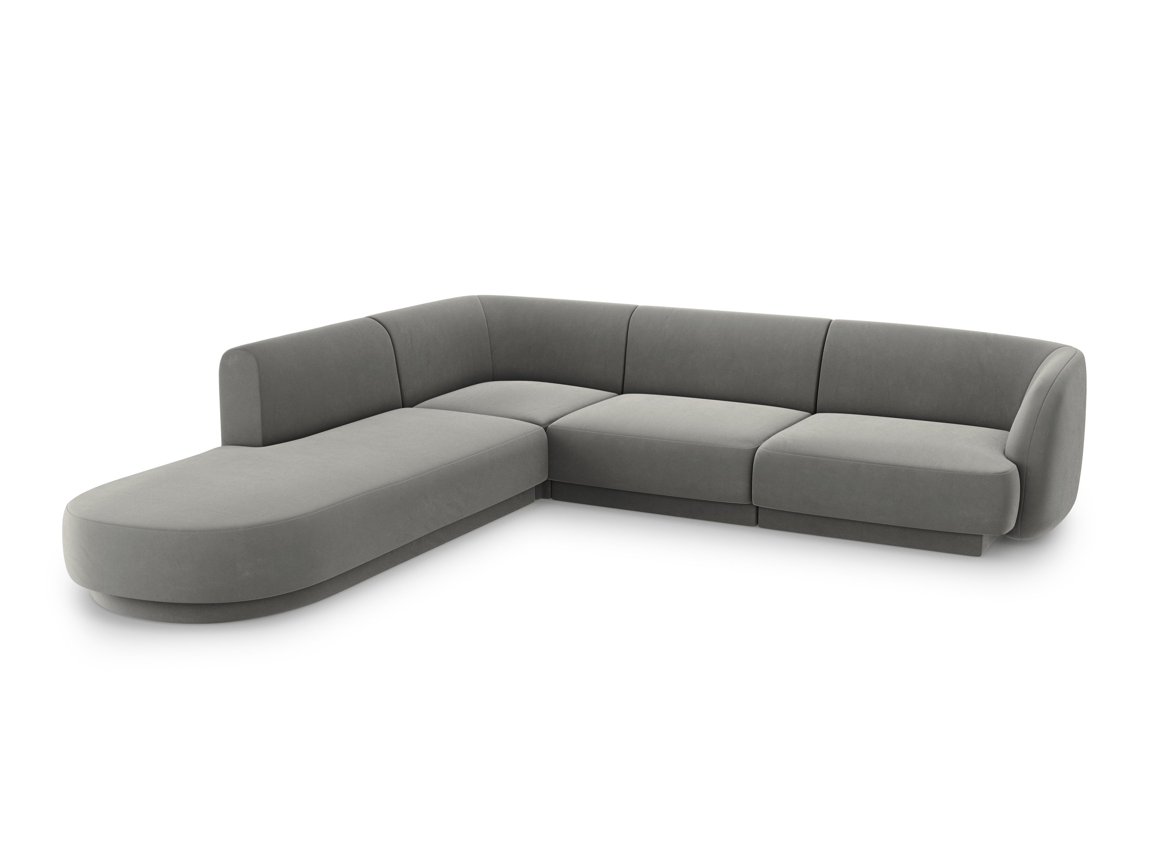 Kutna garnitura Miley 255x248cm, Materijal: Baršun