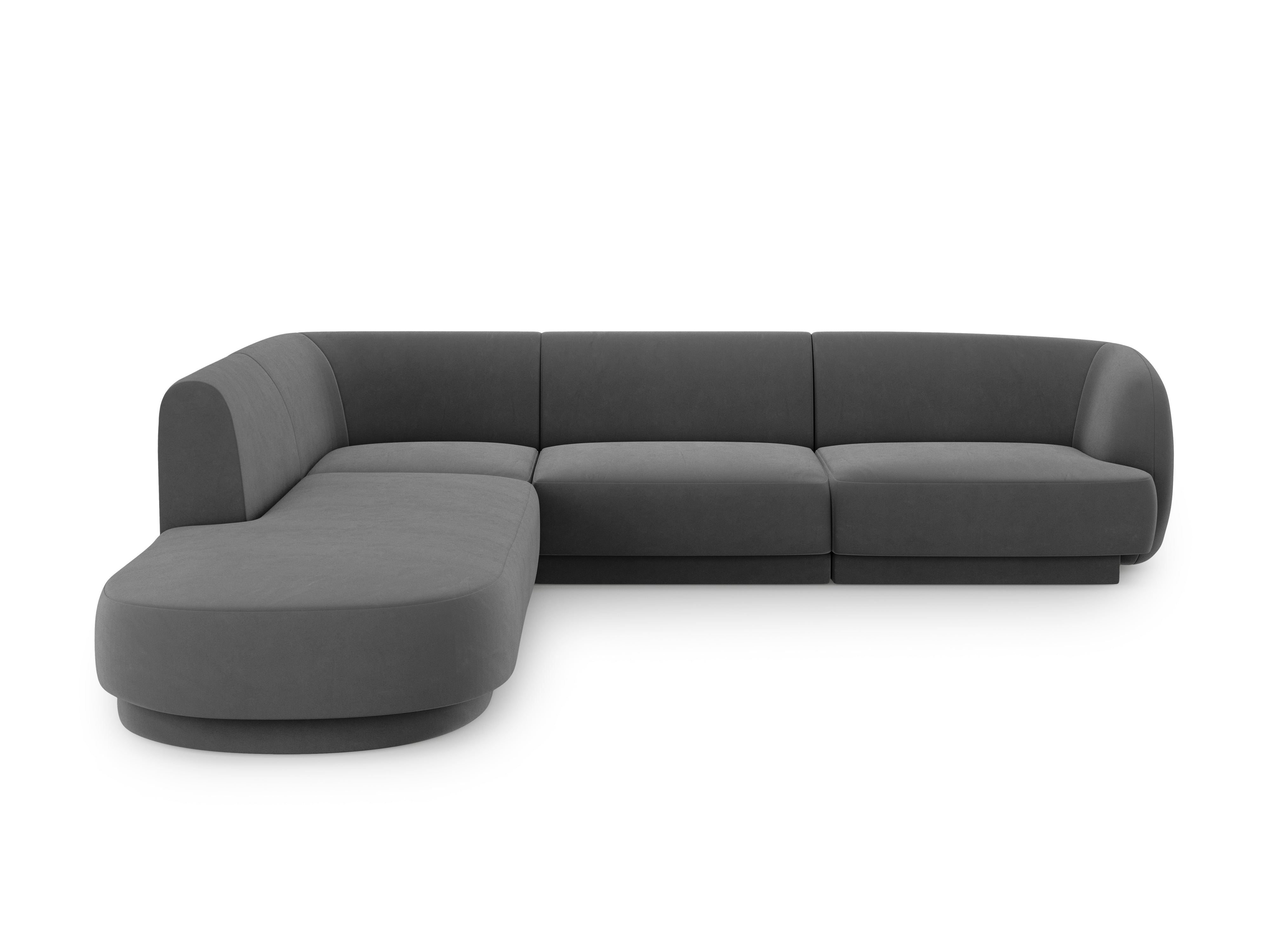 Kutna garnitura Miley 255x248cm, Materijal: Baršun