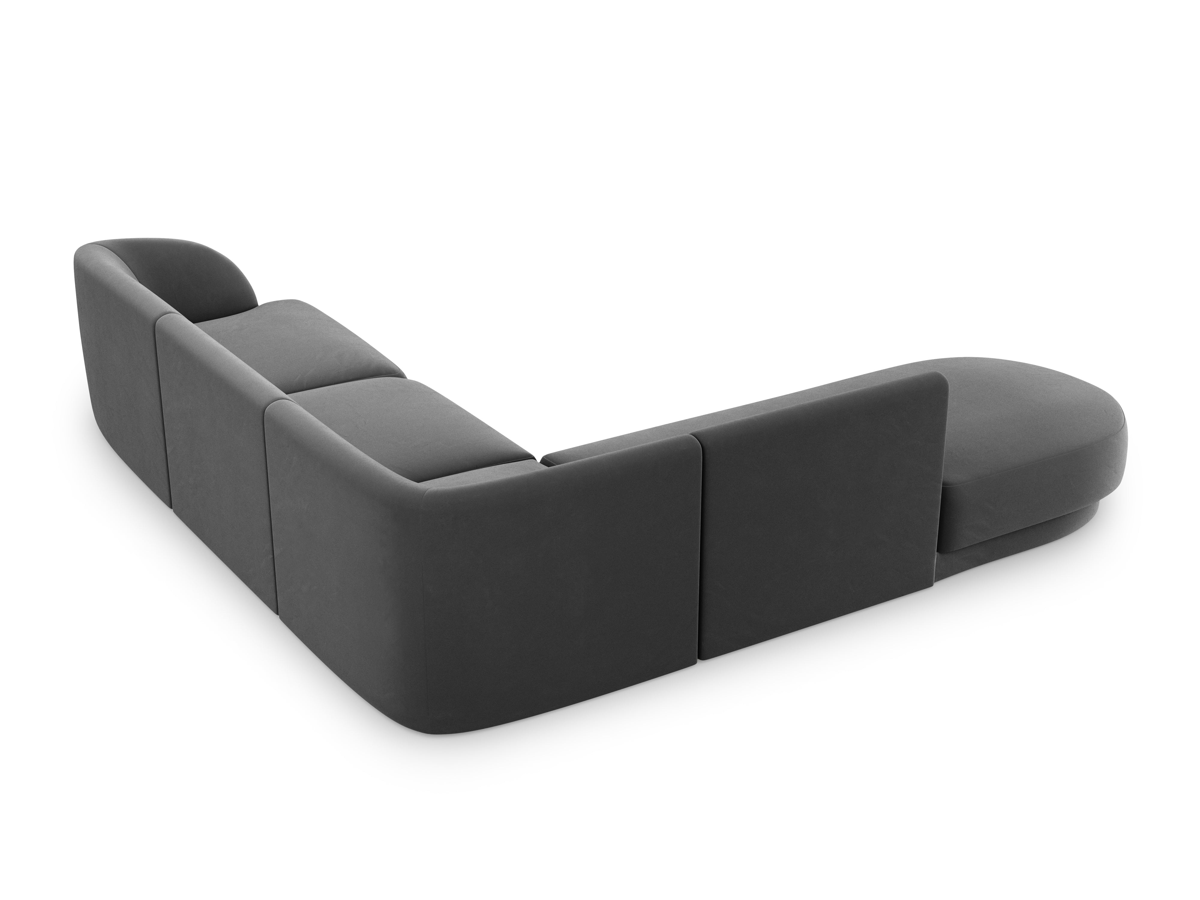 Kutna garnitura Miley 255x248cm, Materijal: Baršun