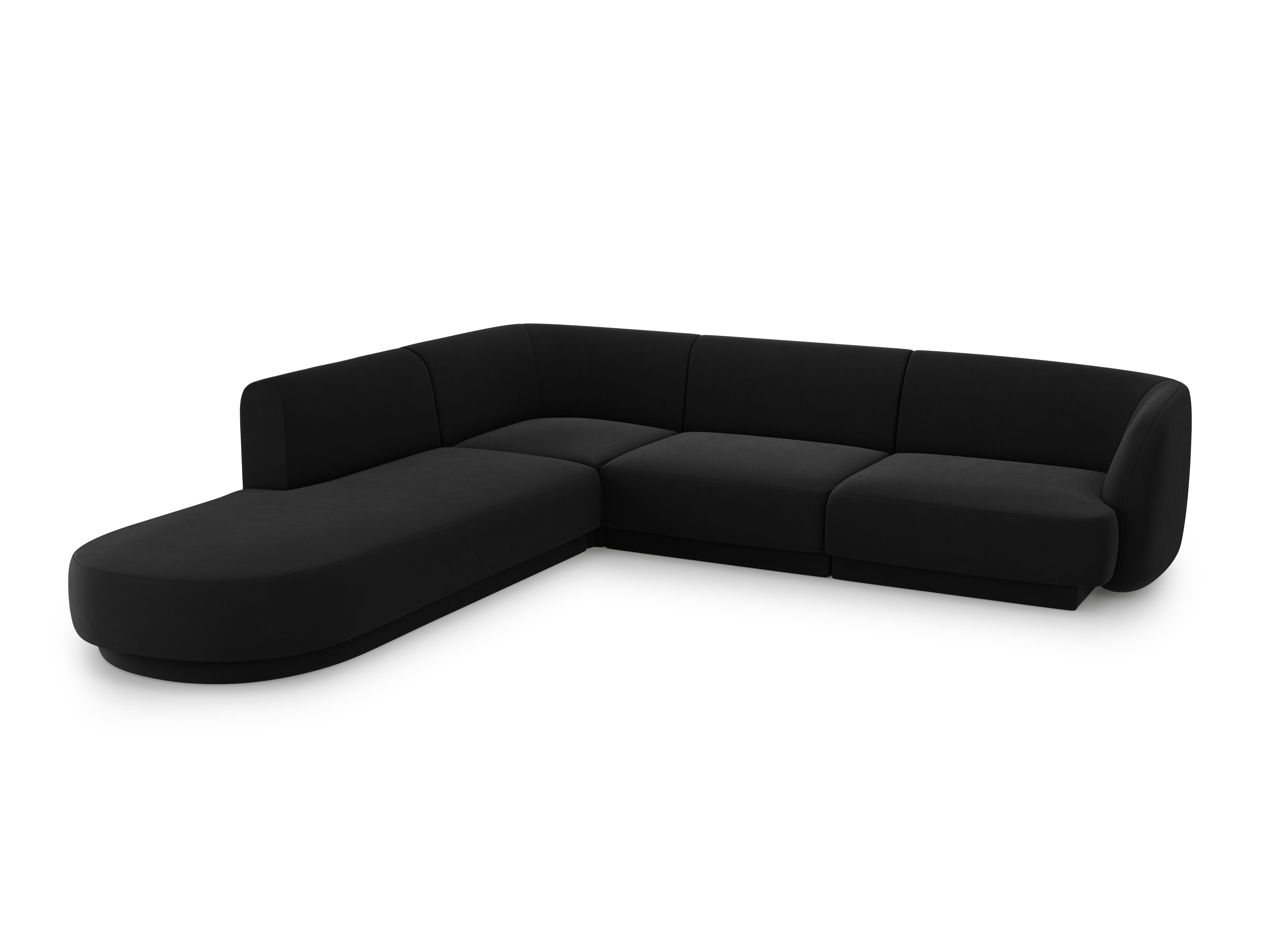 Kutna garnitura Miley 255x248cm, Materijal: Baršun