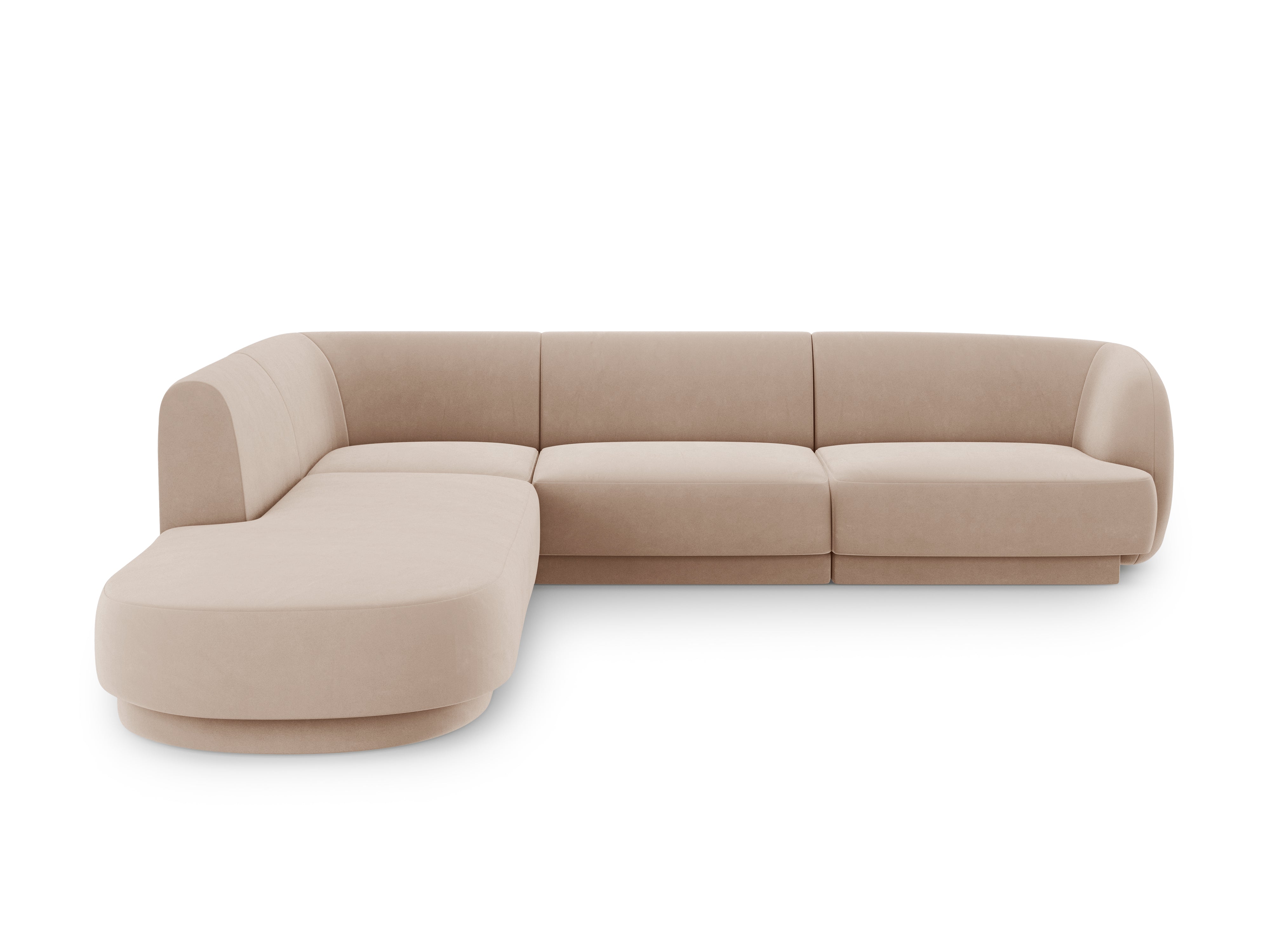 Kutna garnitura Miley 255x248cm, Materijal: Baršun