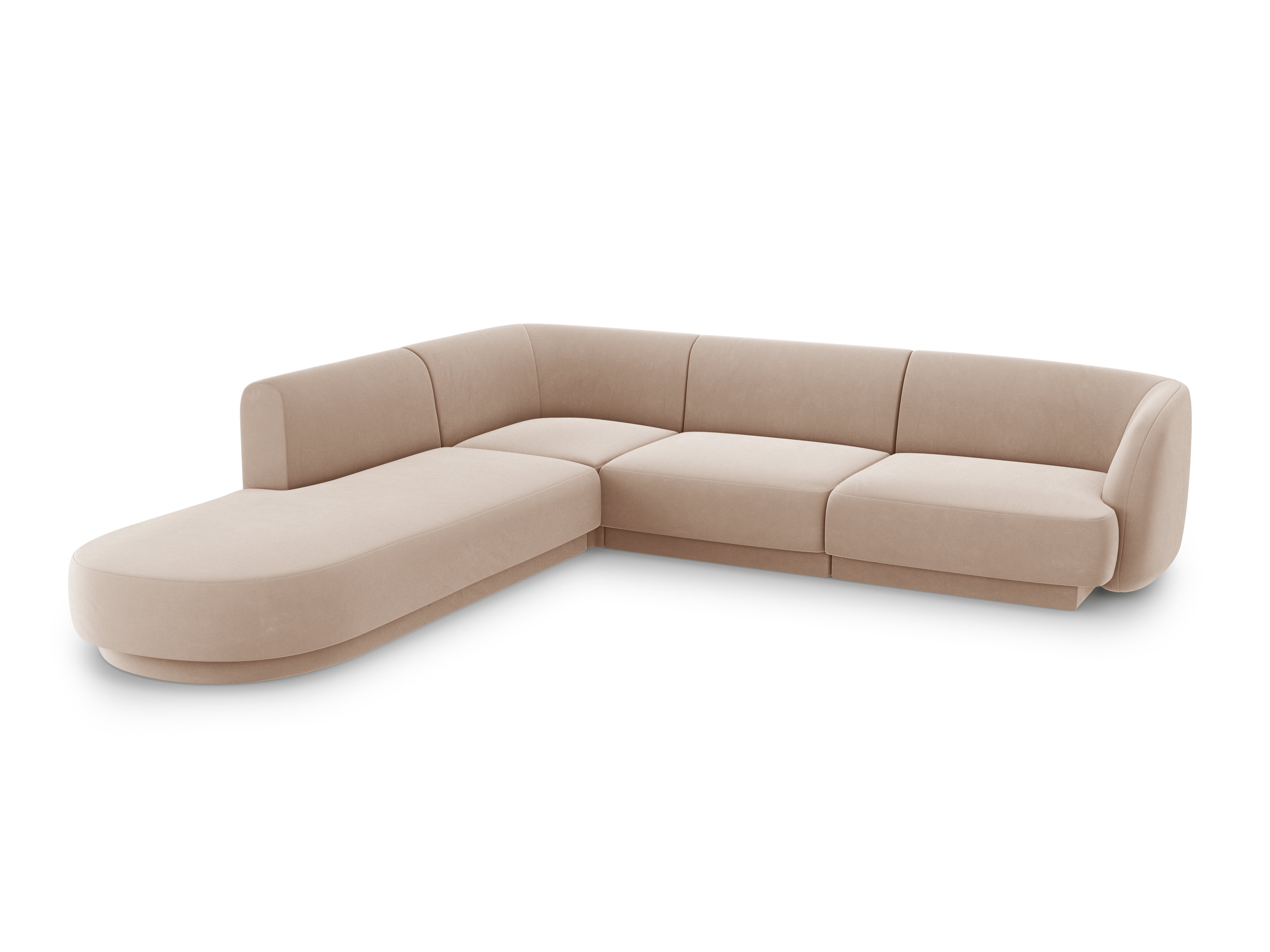 Kutna garnitura Miley 255x248cm, Materijal: Baršun