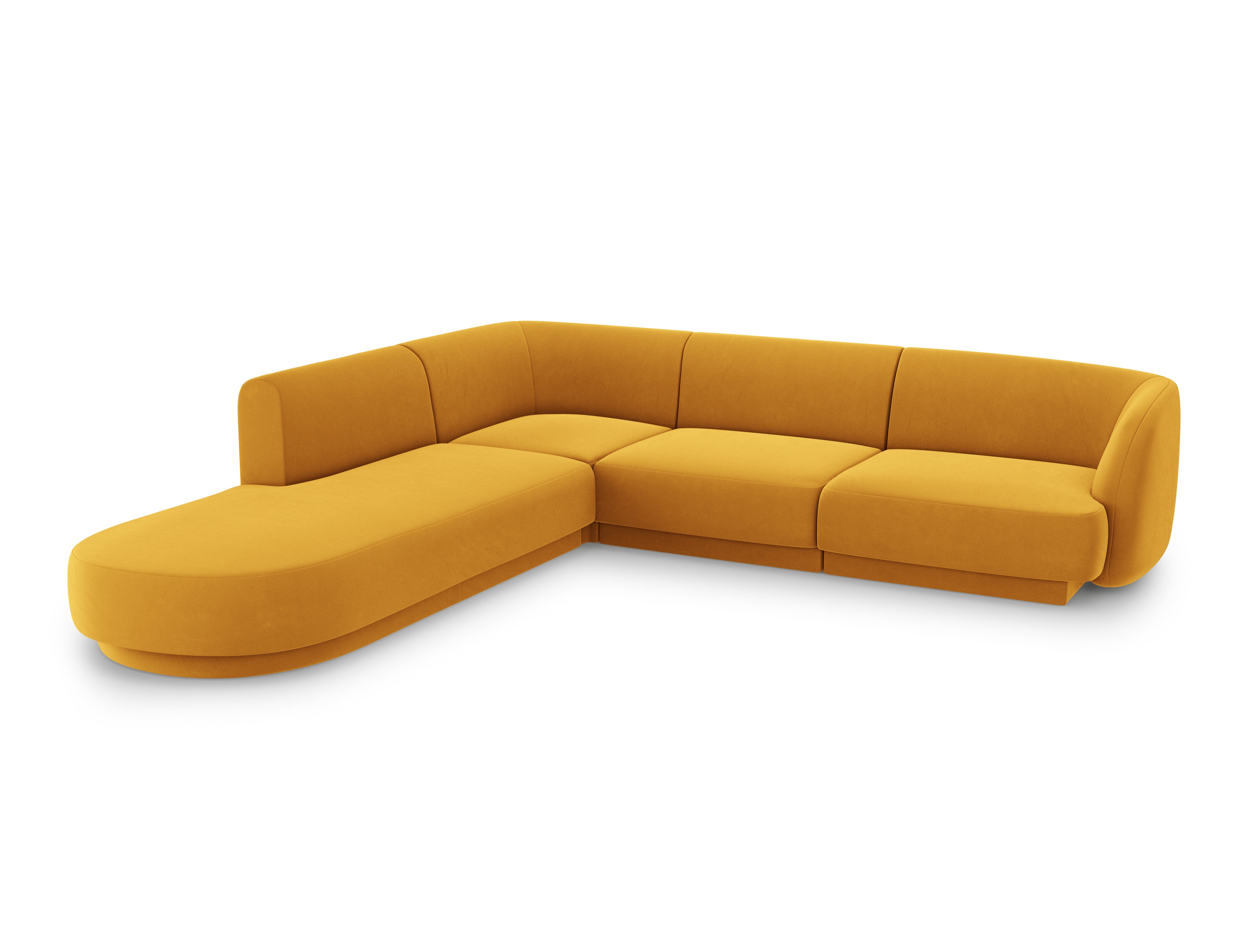 Kutna garnitura Miley 255x248cm, Materijal: Baršun