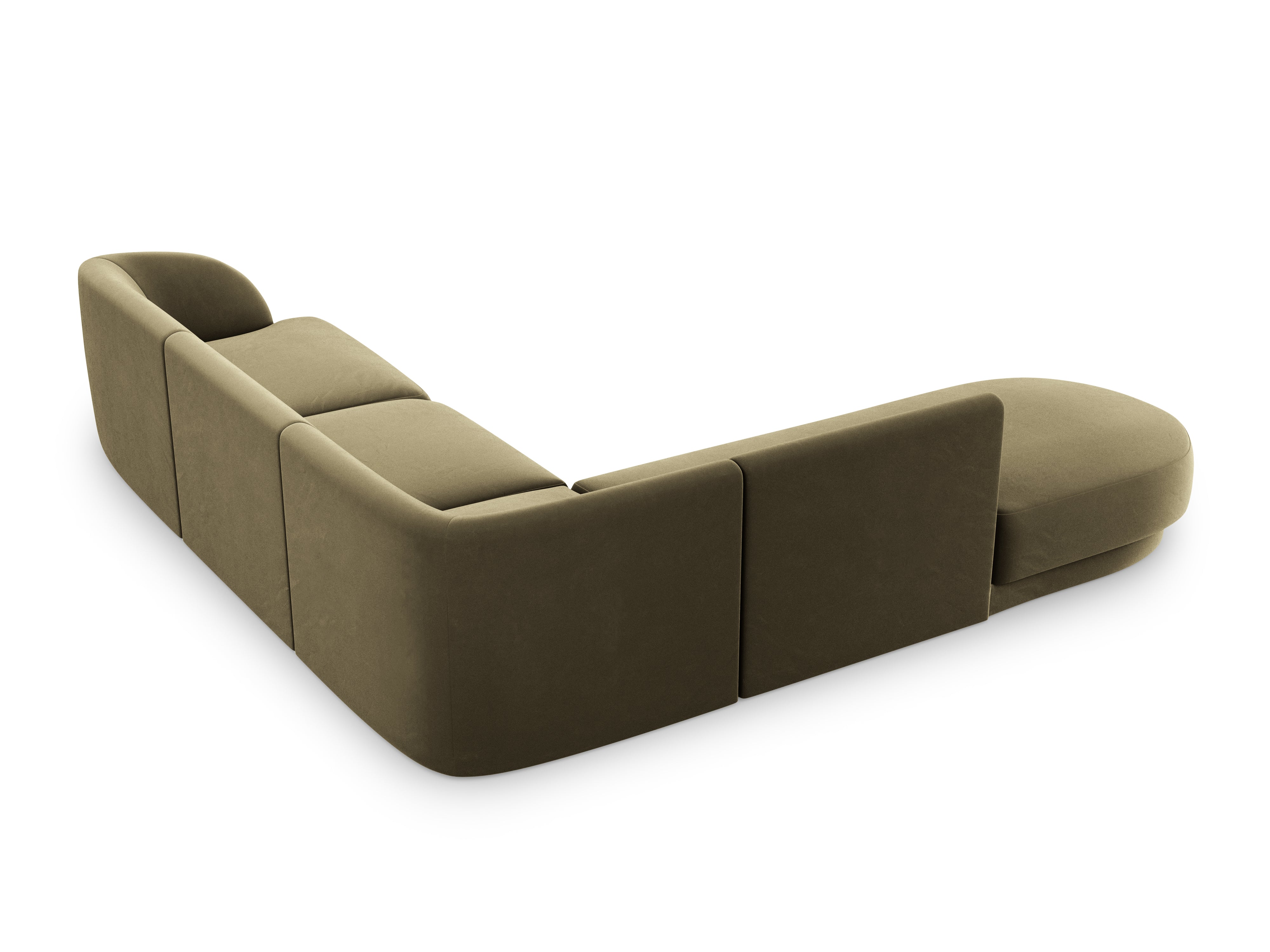 Kutna garnitura Miley 255x248cm, Materijal: Baršun