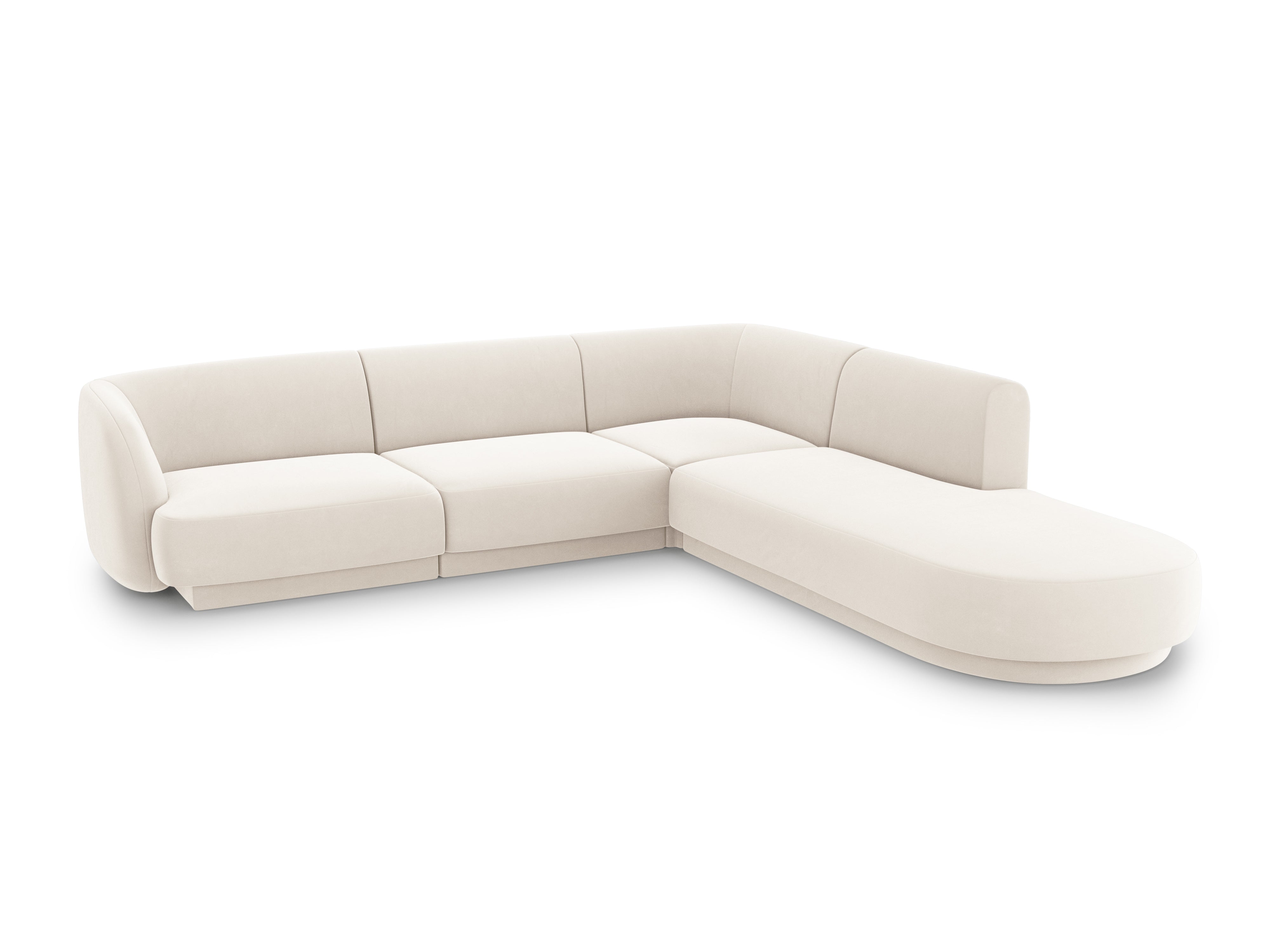 Kutna garnitura Miley 255x248cm, Materijal: Baršun