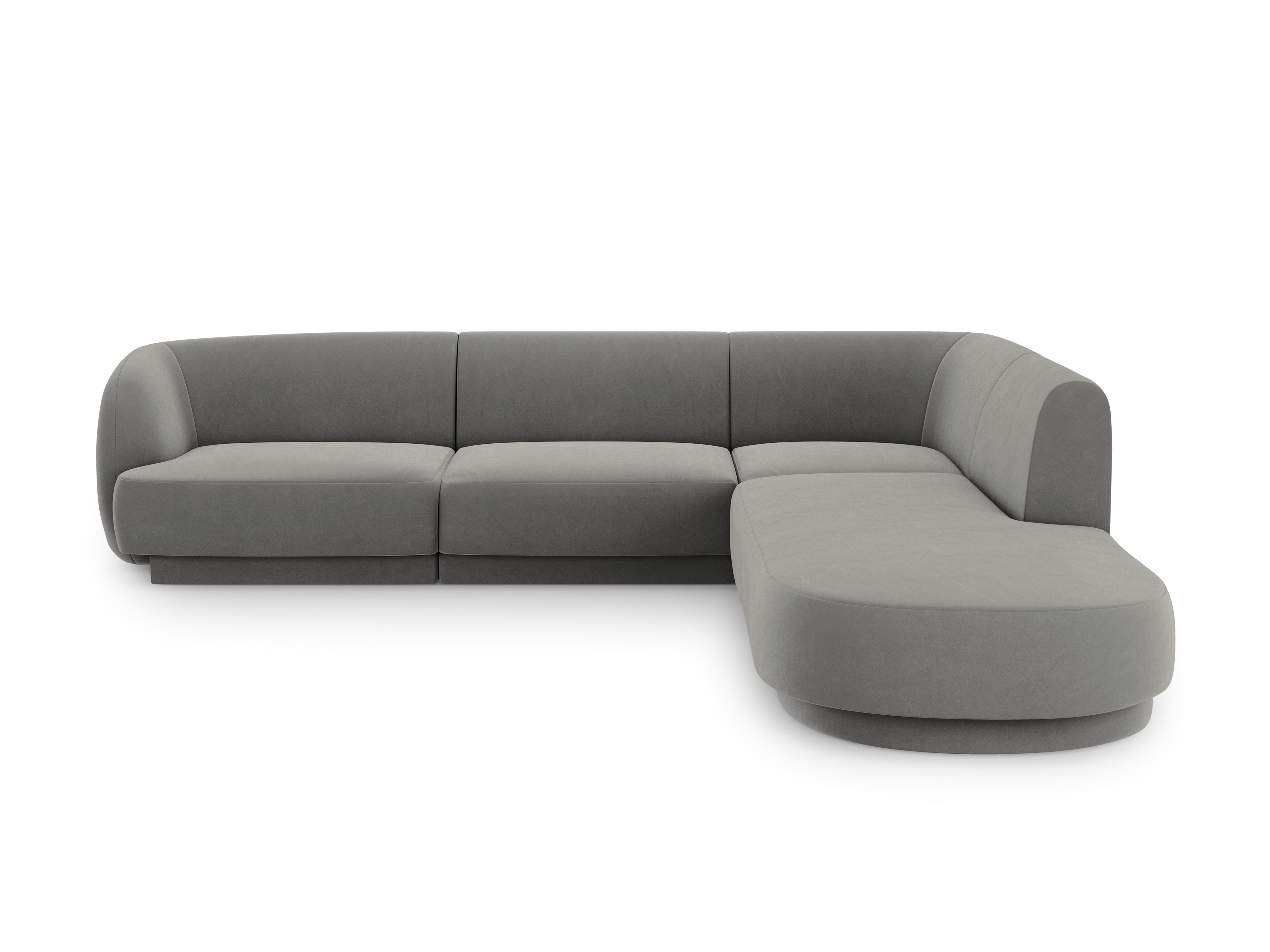 Kutna garnitura Miley 255x248cm, Materijal: Baršun