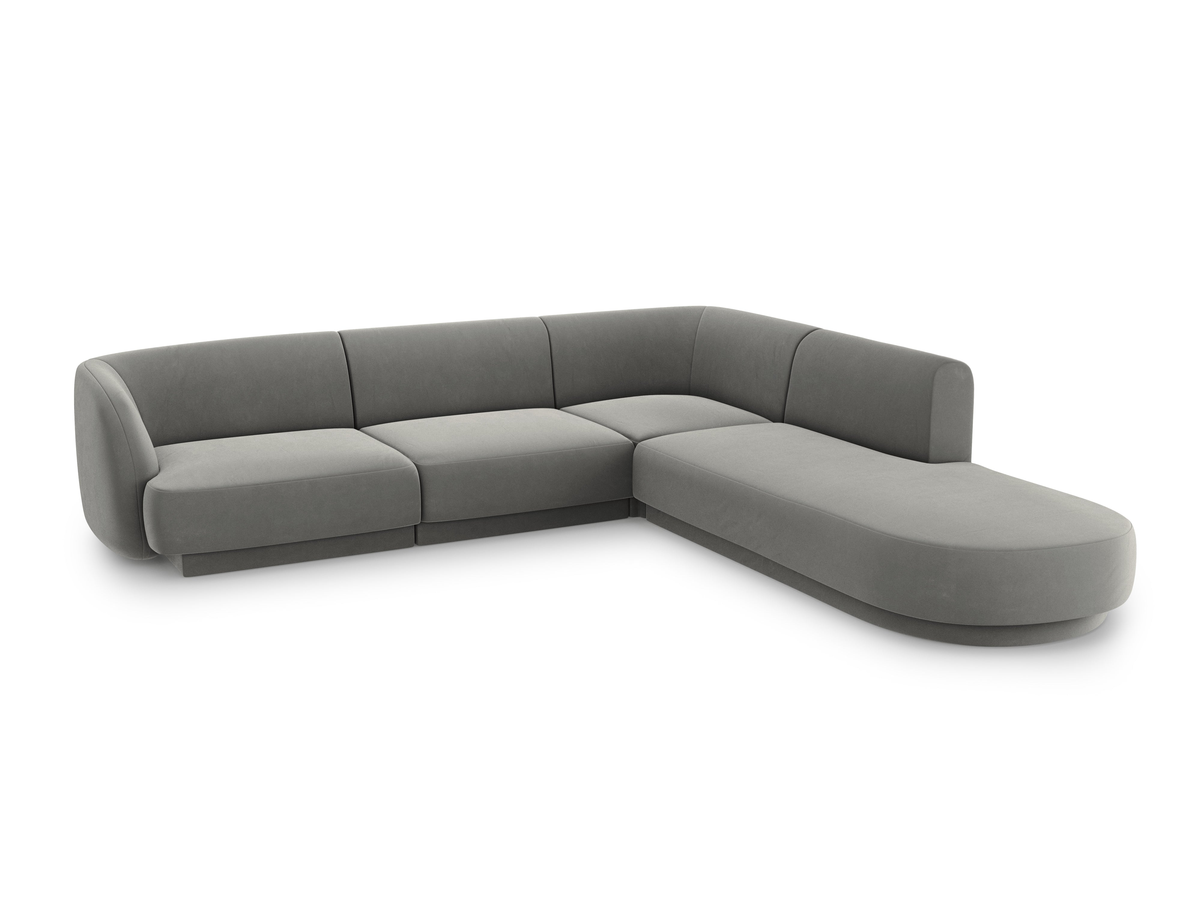 Kutna garnitura Miley 255x248cm, Materijal: Baršun