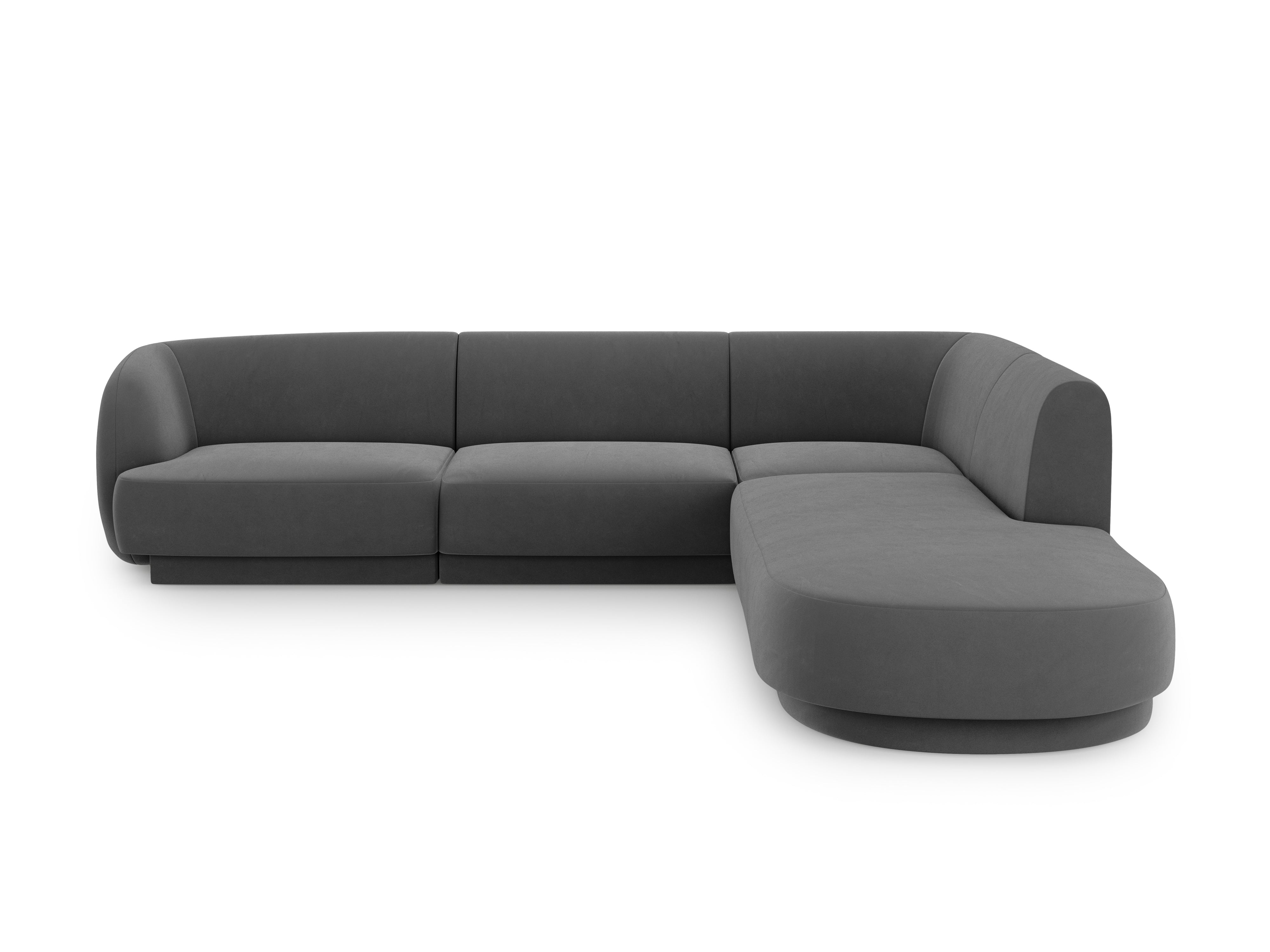 Kutna garnitura Miley 255x248cm, Materijal: Baršun