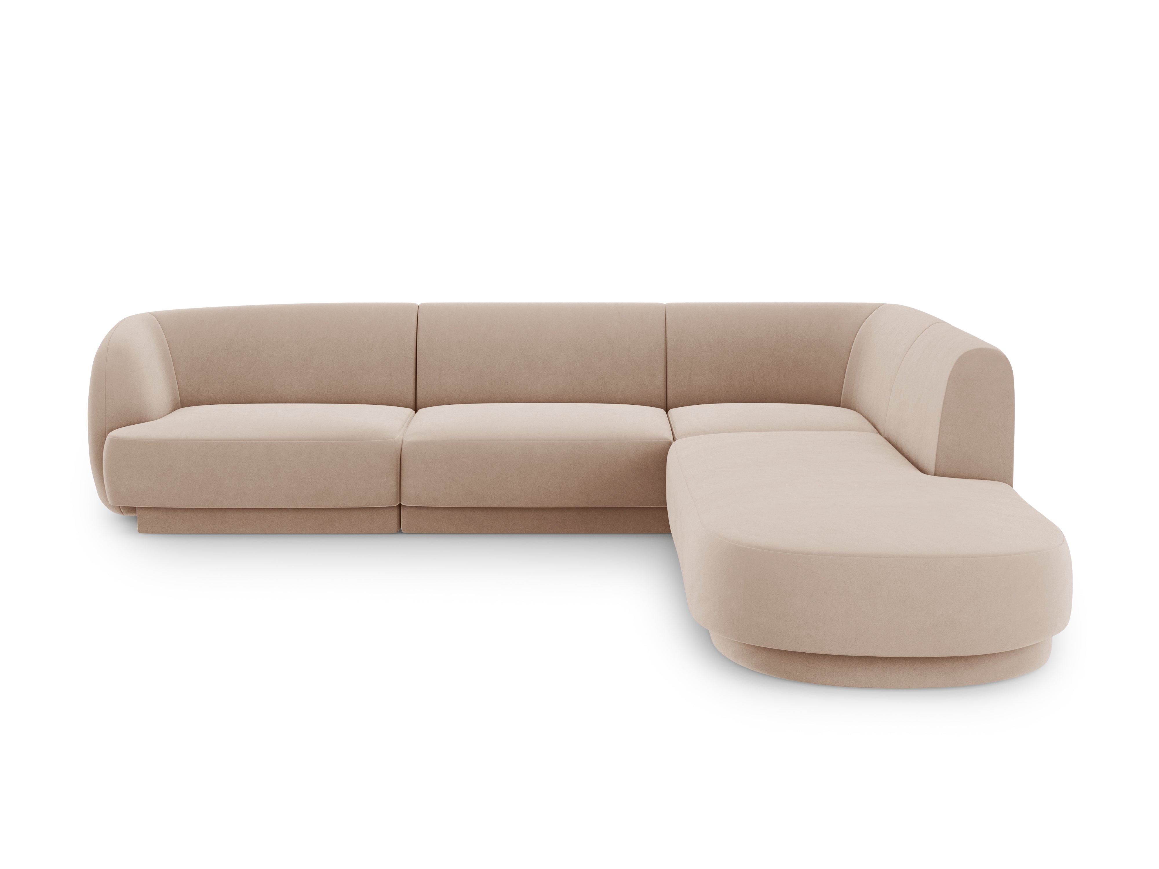 Kutna garnitura Miley 255x248cm, Materijal: Baršun