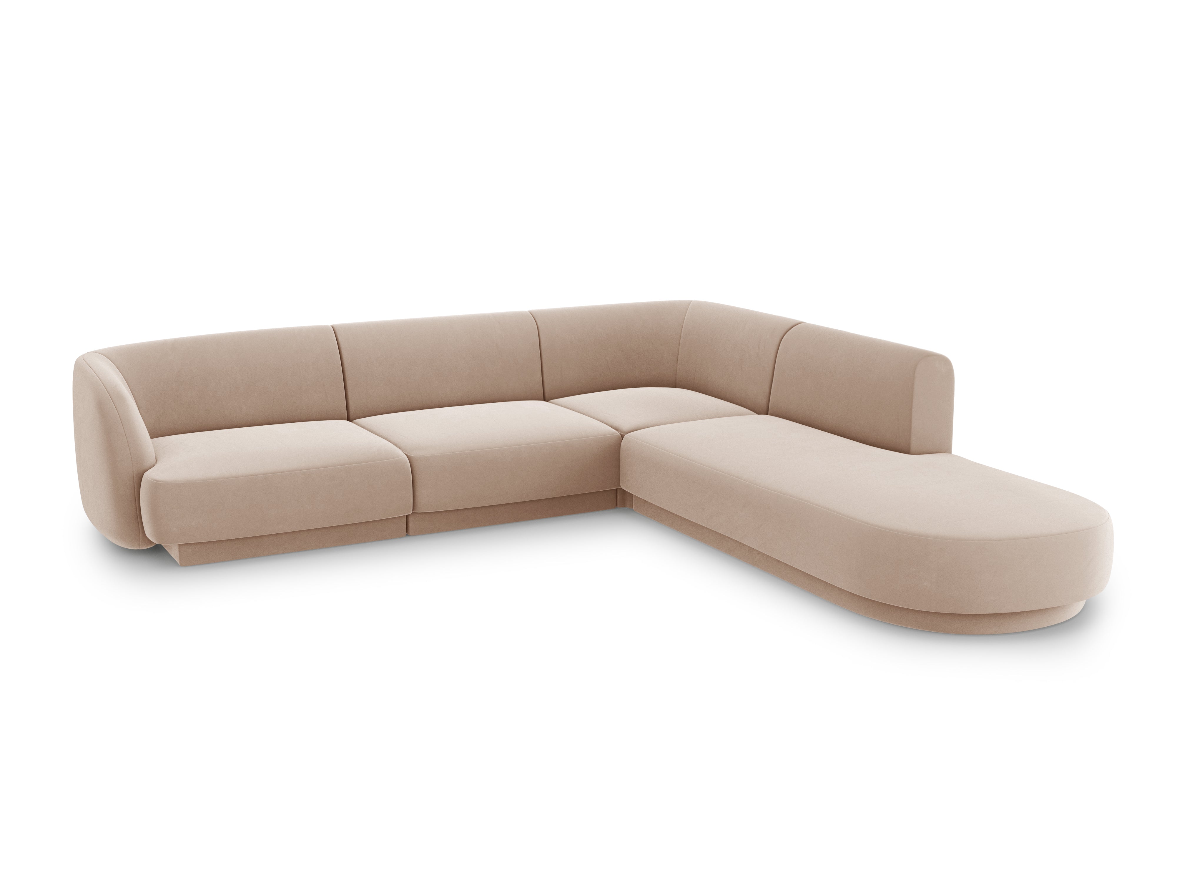 Kutna garnitura Miley 255x248cm, Materijal: Baršun
