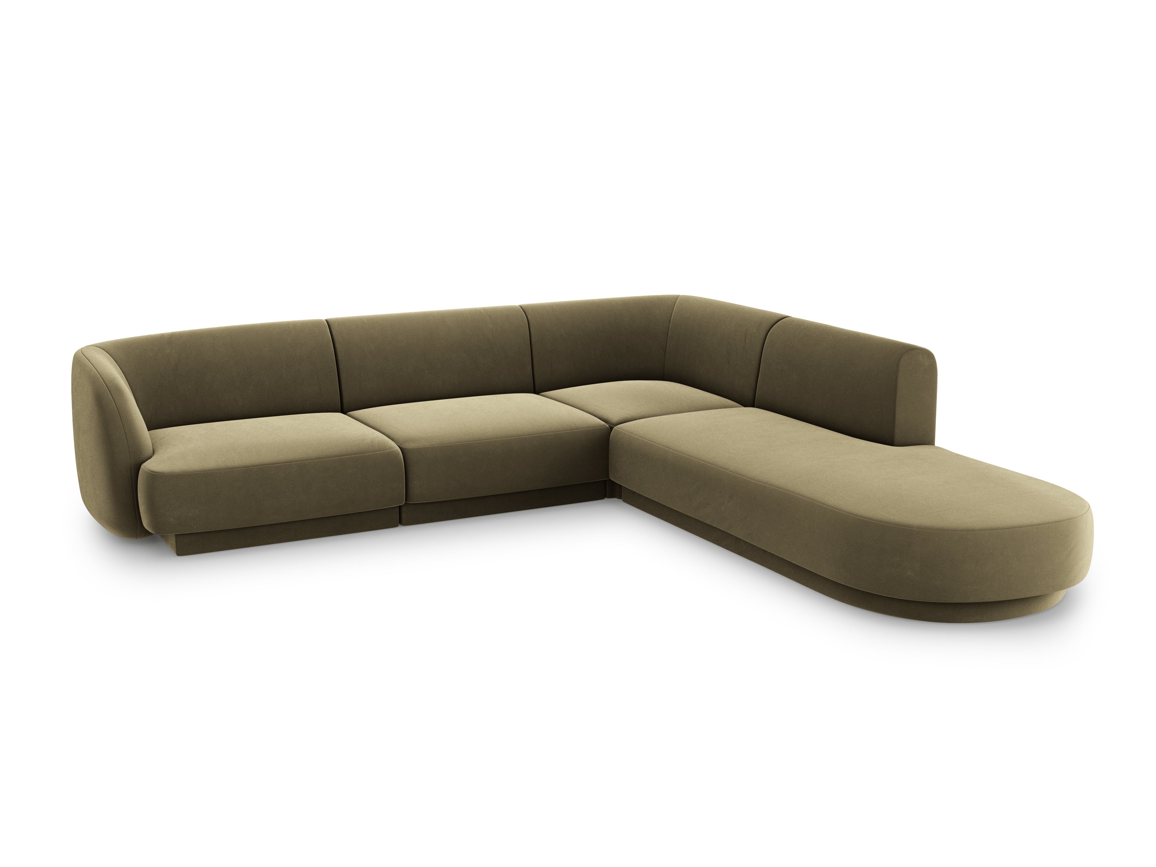 Kutna garnitura Miley 255x248cm, Materijal: Baršun