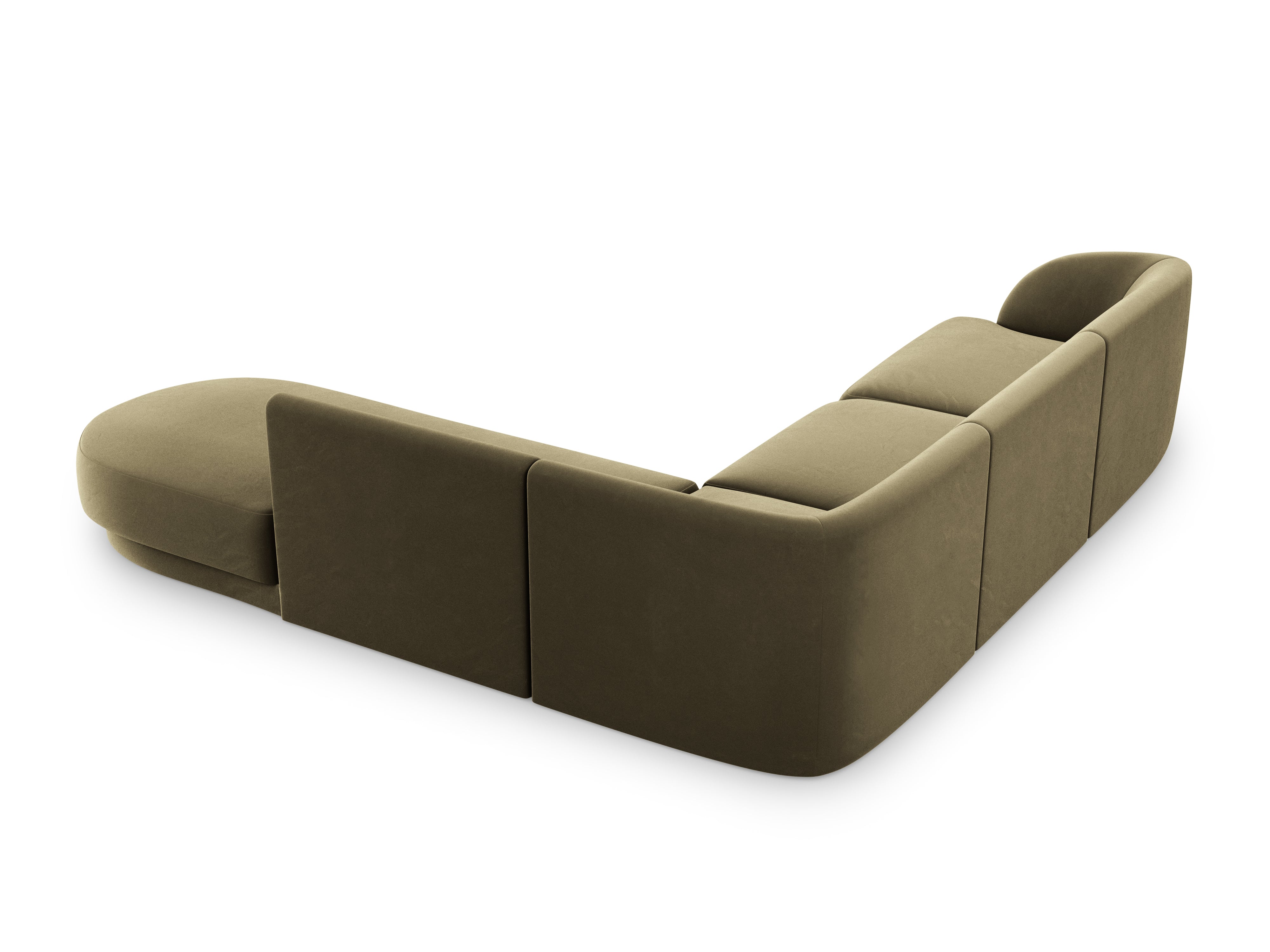 Kutna garnitura Miley 255x248cm, Materijal: Baršun