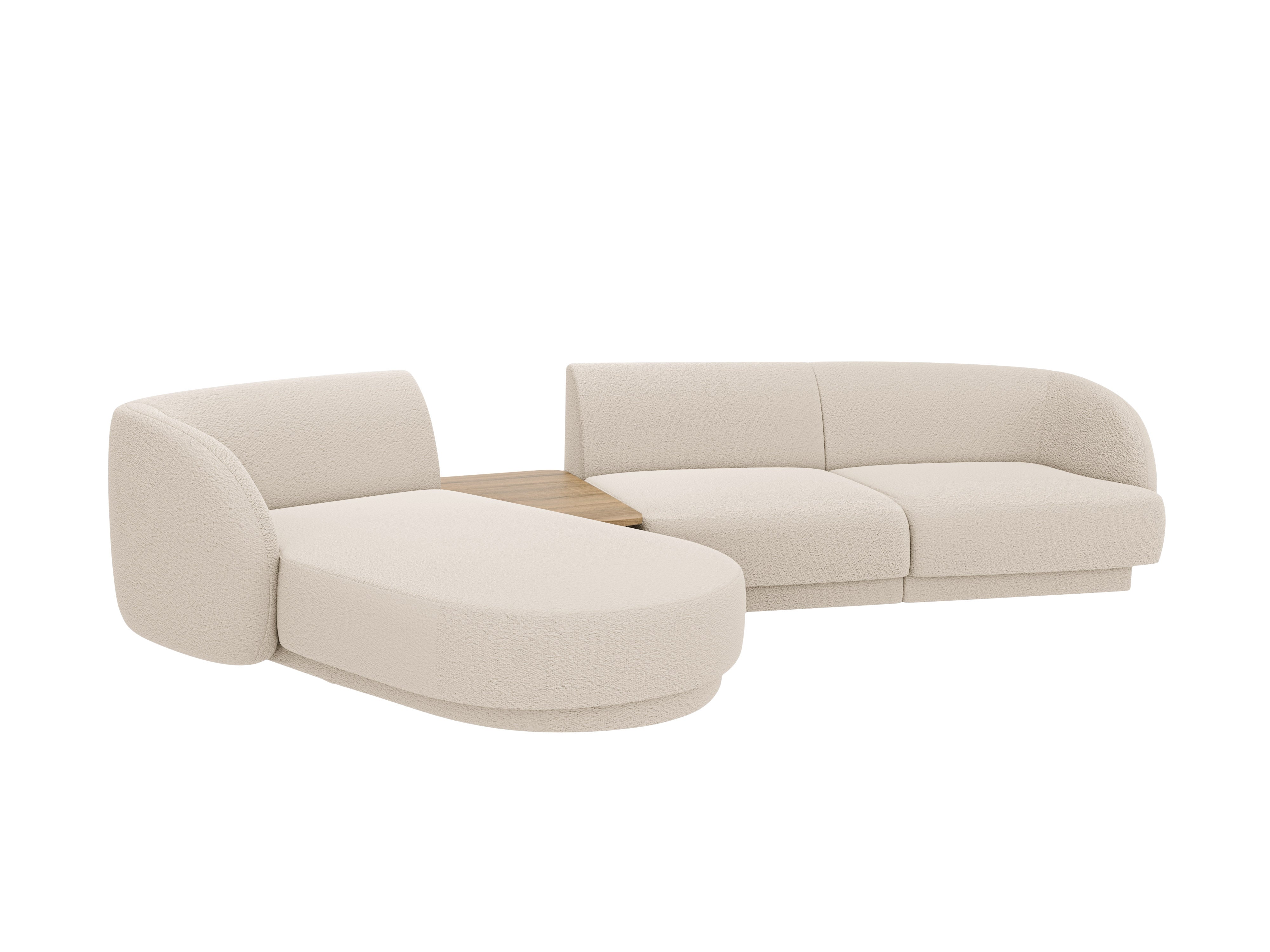 Kutna garnitura Miley 303x178cm, Materijal: Boucle