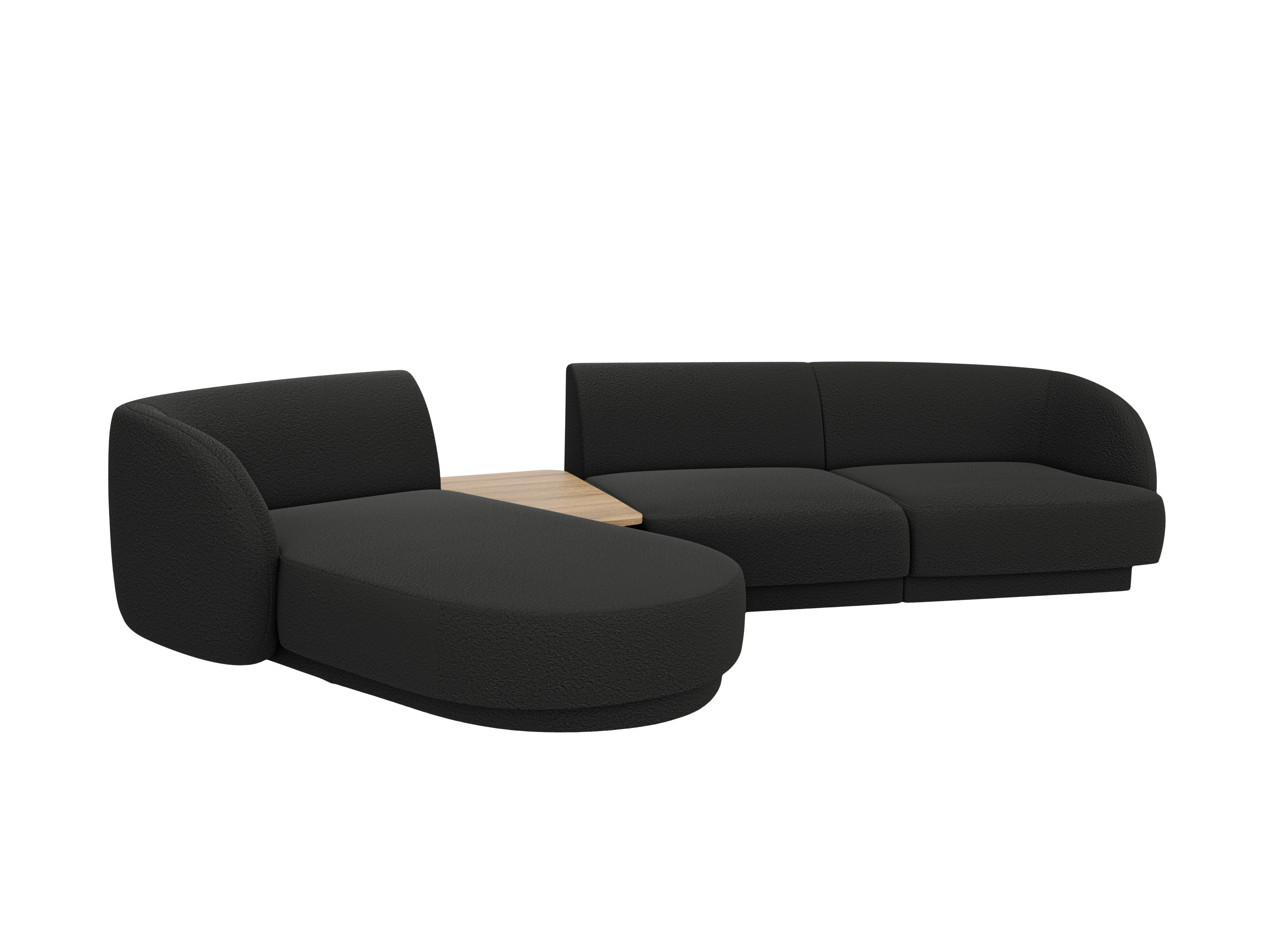 Kutna garnitura Miley 303x178cm, Materijal: Boucle
