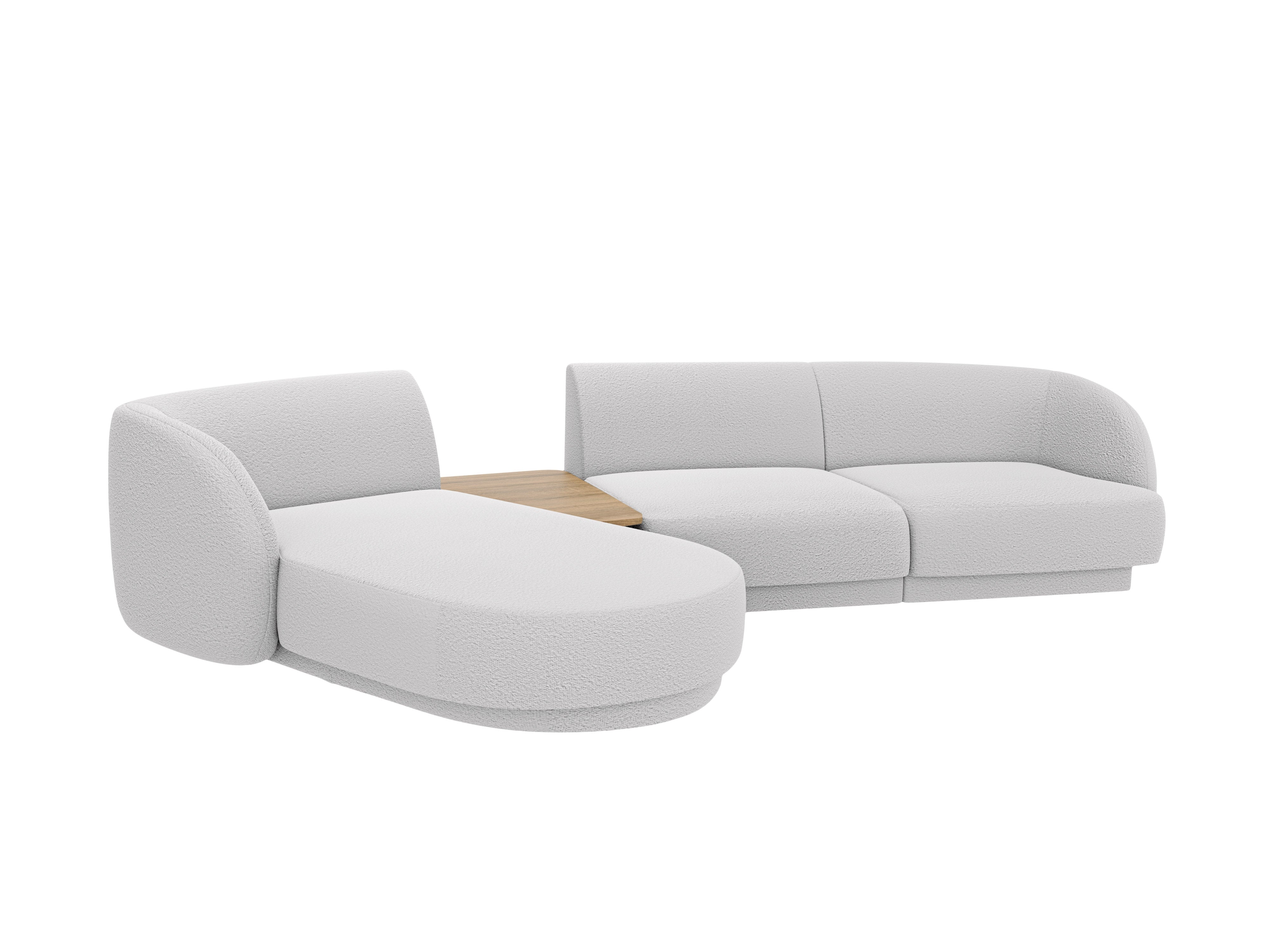 Kutna garnitura Miley 303x178cm, Materijal: Boucle