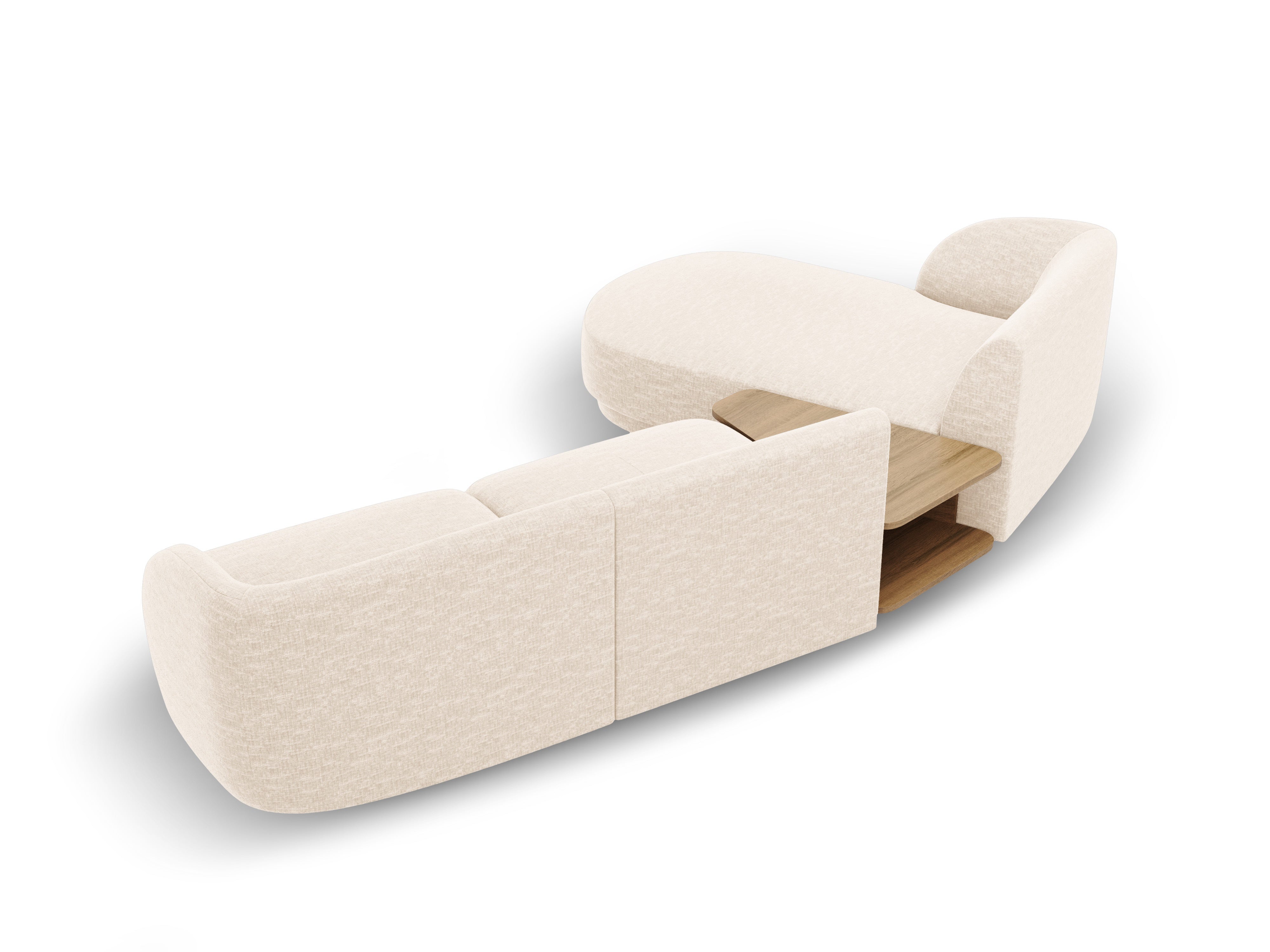 Kutna garnitura Miley 303x178cm, Materijal: Chenille
