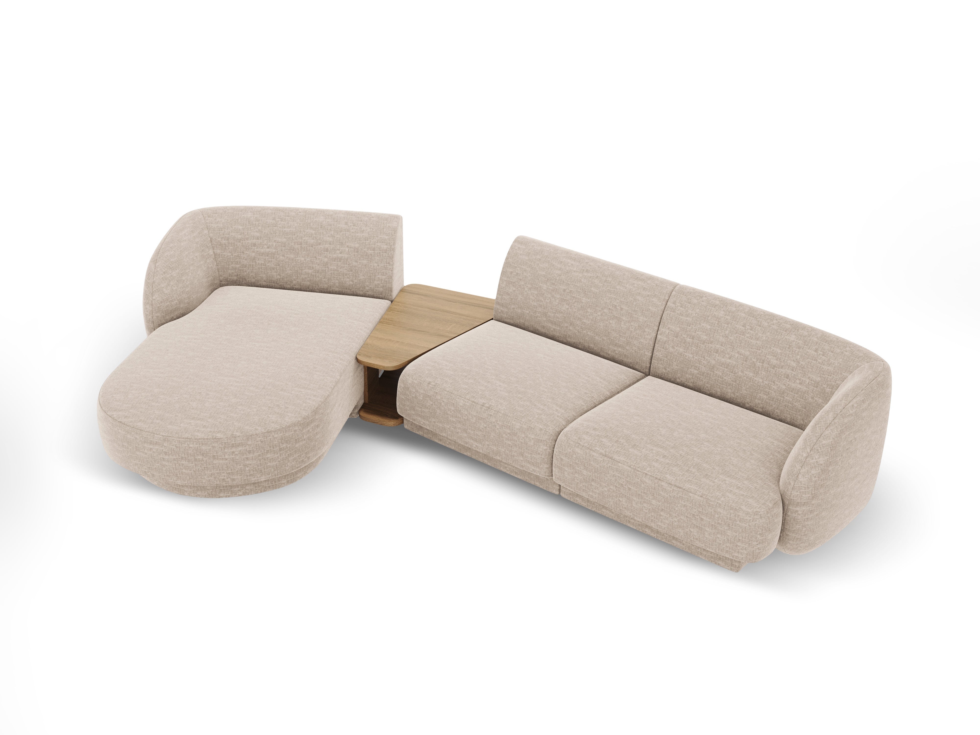 Kutna garnitura Miley 303x178cm, Materijal: Chenille