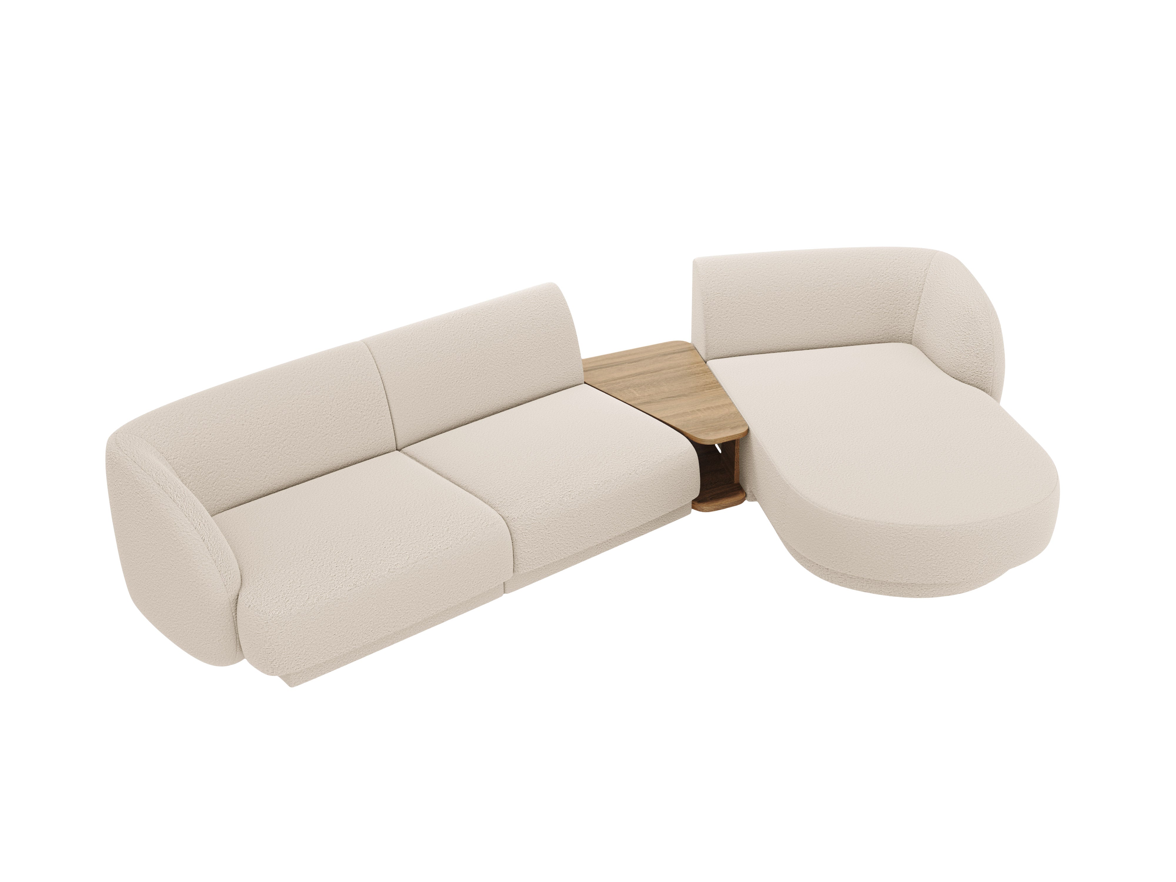 Kutna garnitura Miley 303x178cm, Materijal: Boucle