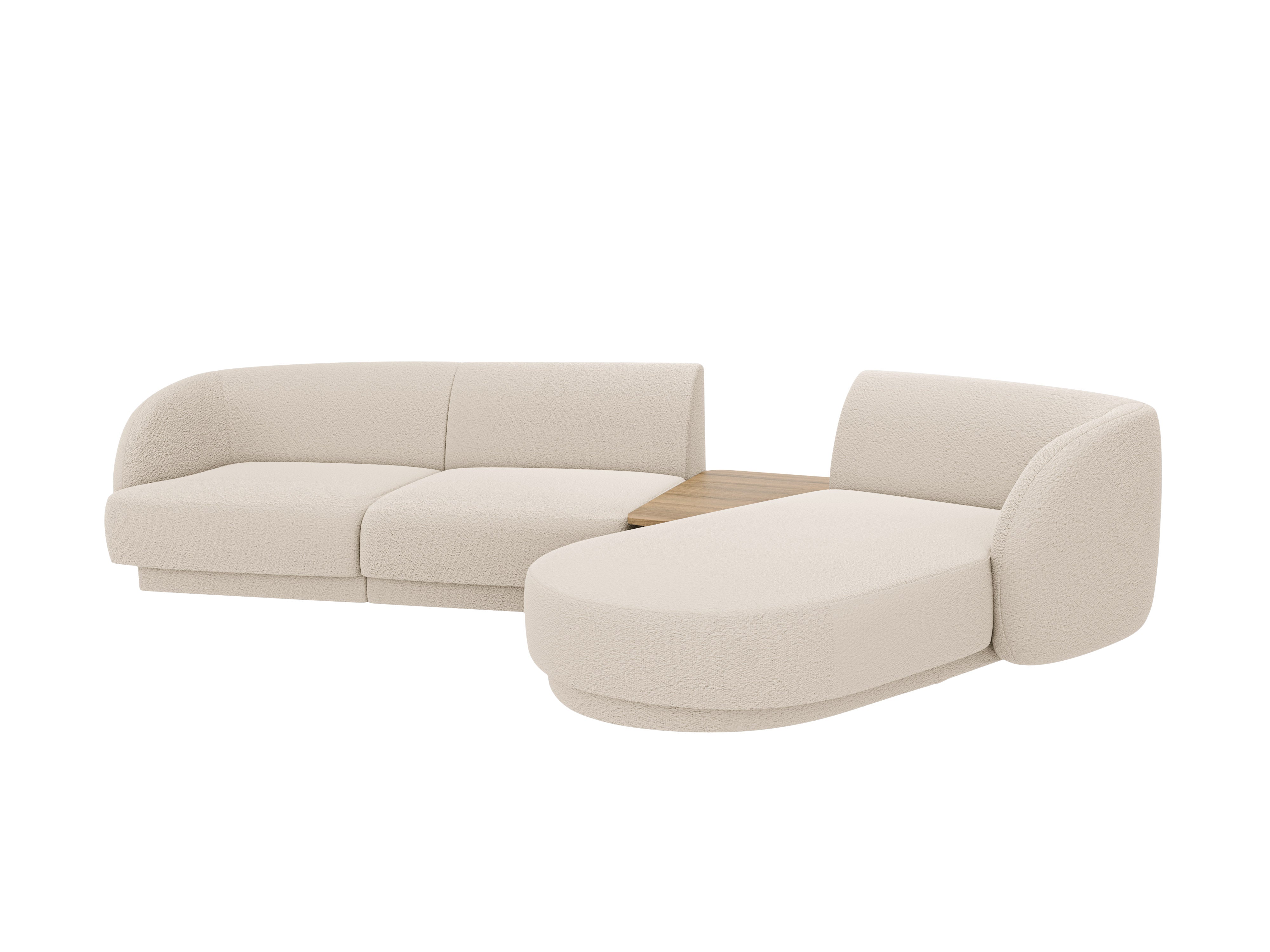 Kutna garnitura Miley 303x178cm, Materijal: Boucle