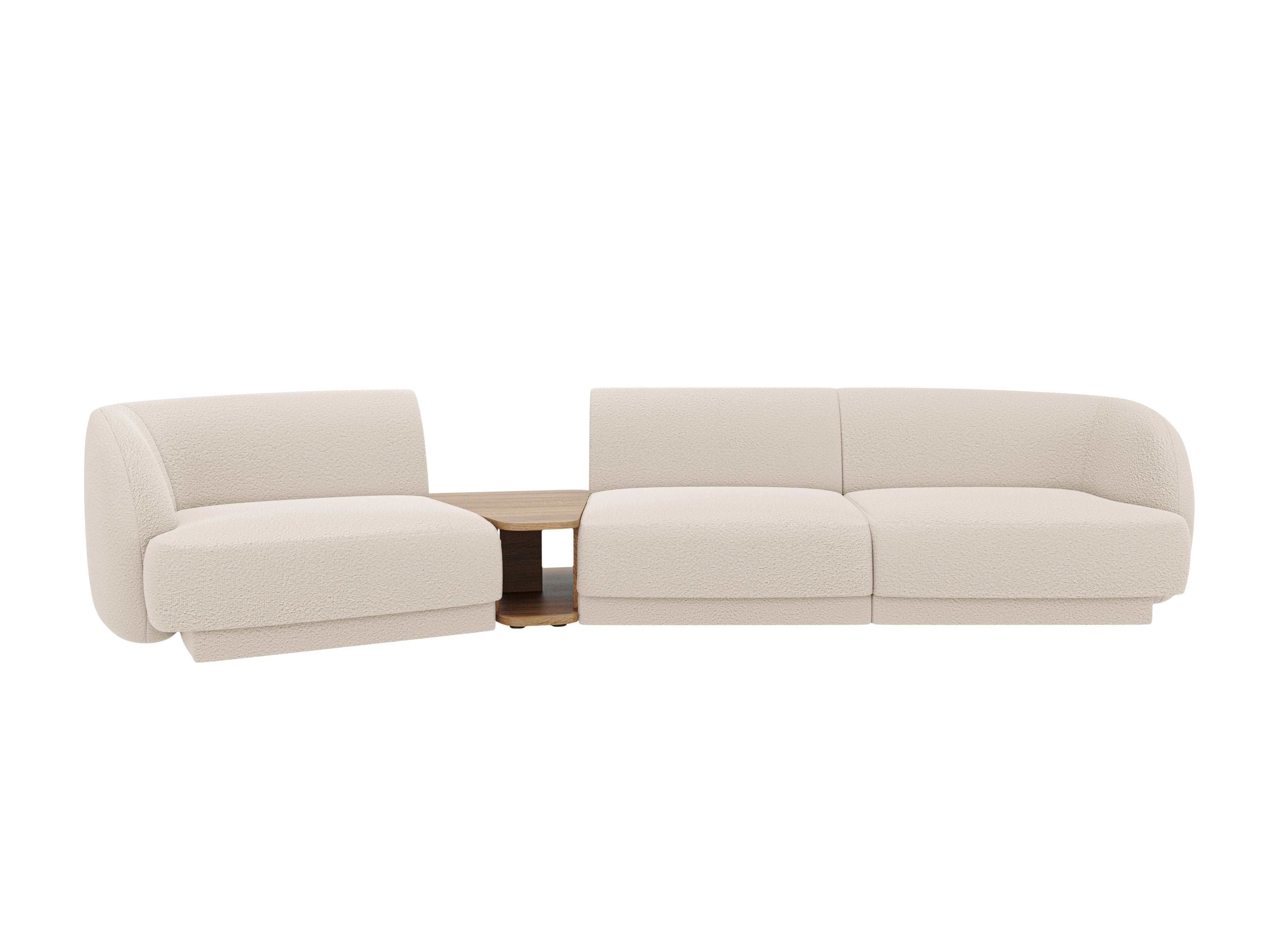 Kutna garnitura Miley 303x126cm, Materijal: Boucle