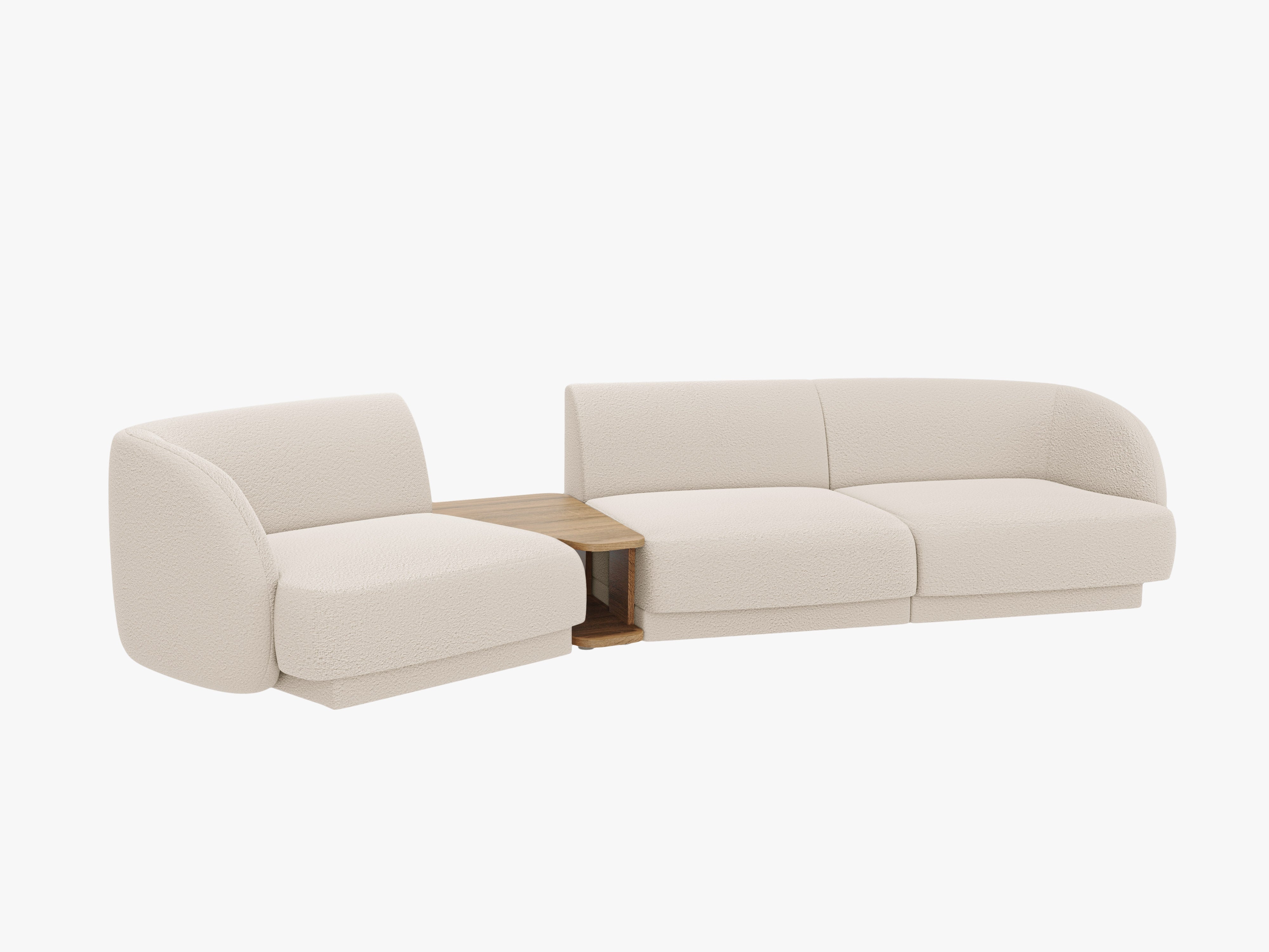 Kutna garnitura Miley 303x126cm, Materijal: Boucle