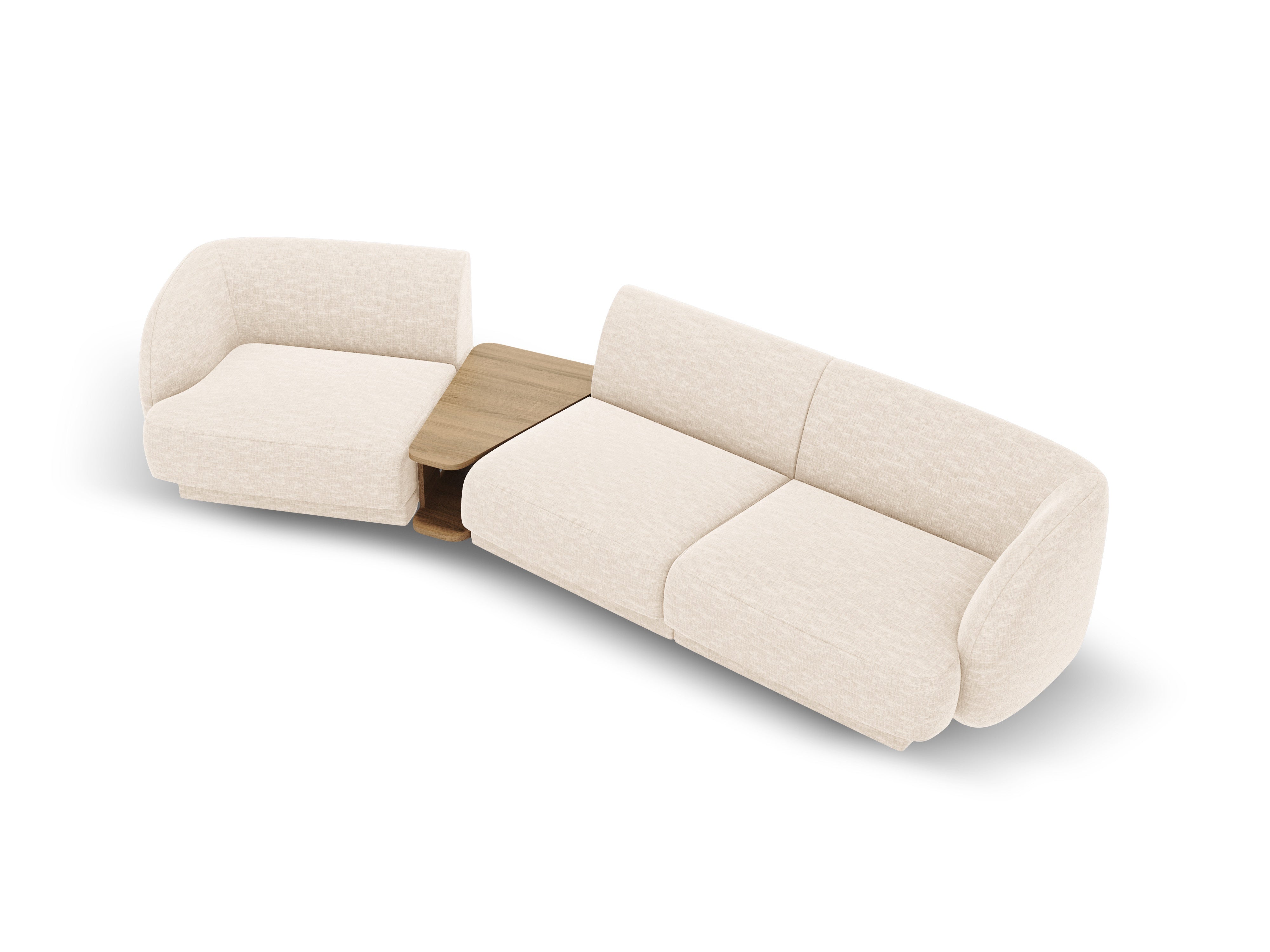 Kutna garnitura Miley 303x126cm, Materijal: Chenille