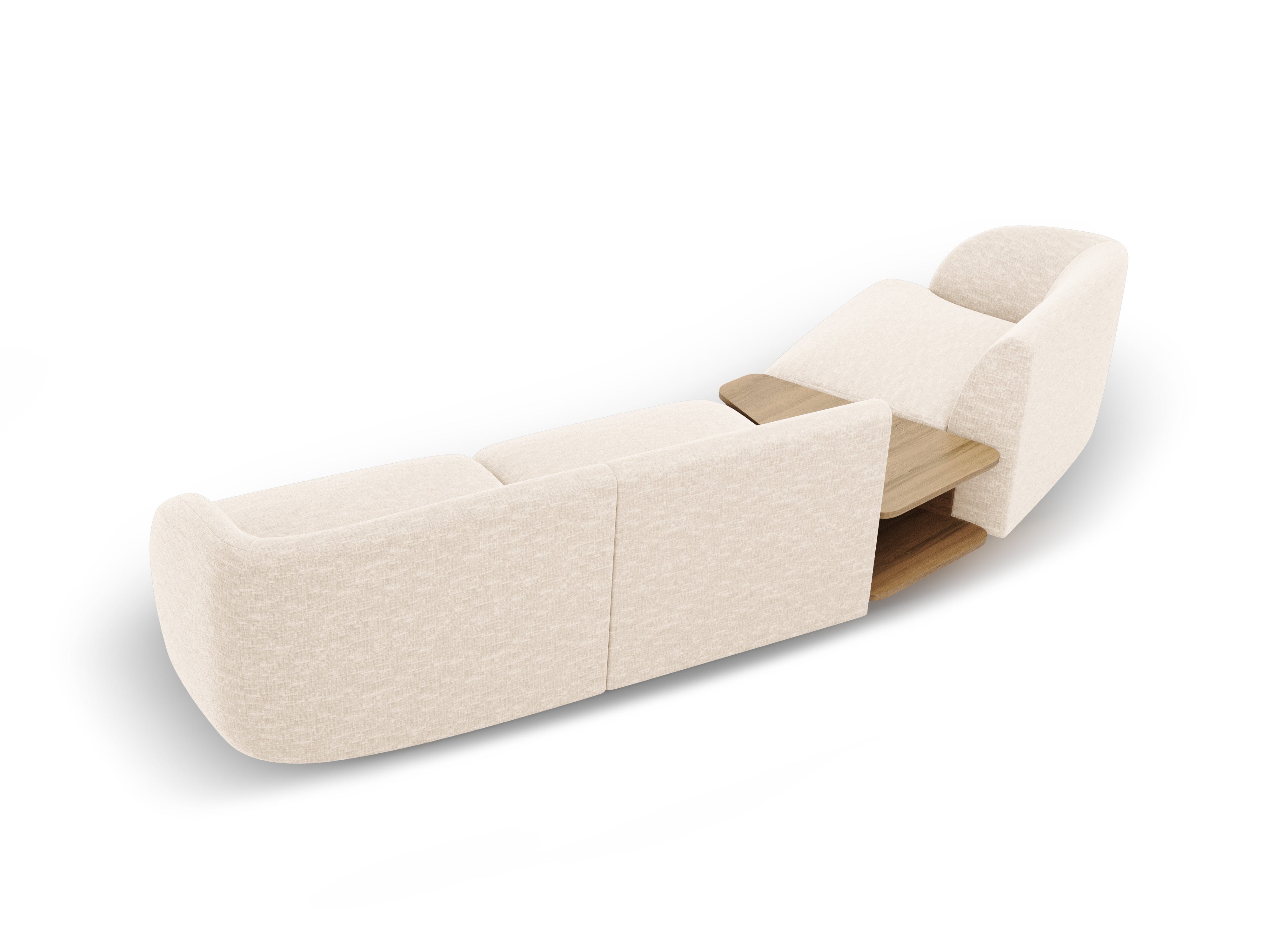 Kutna garnitura Miley 303x126cm, Materijal: Chenille