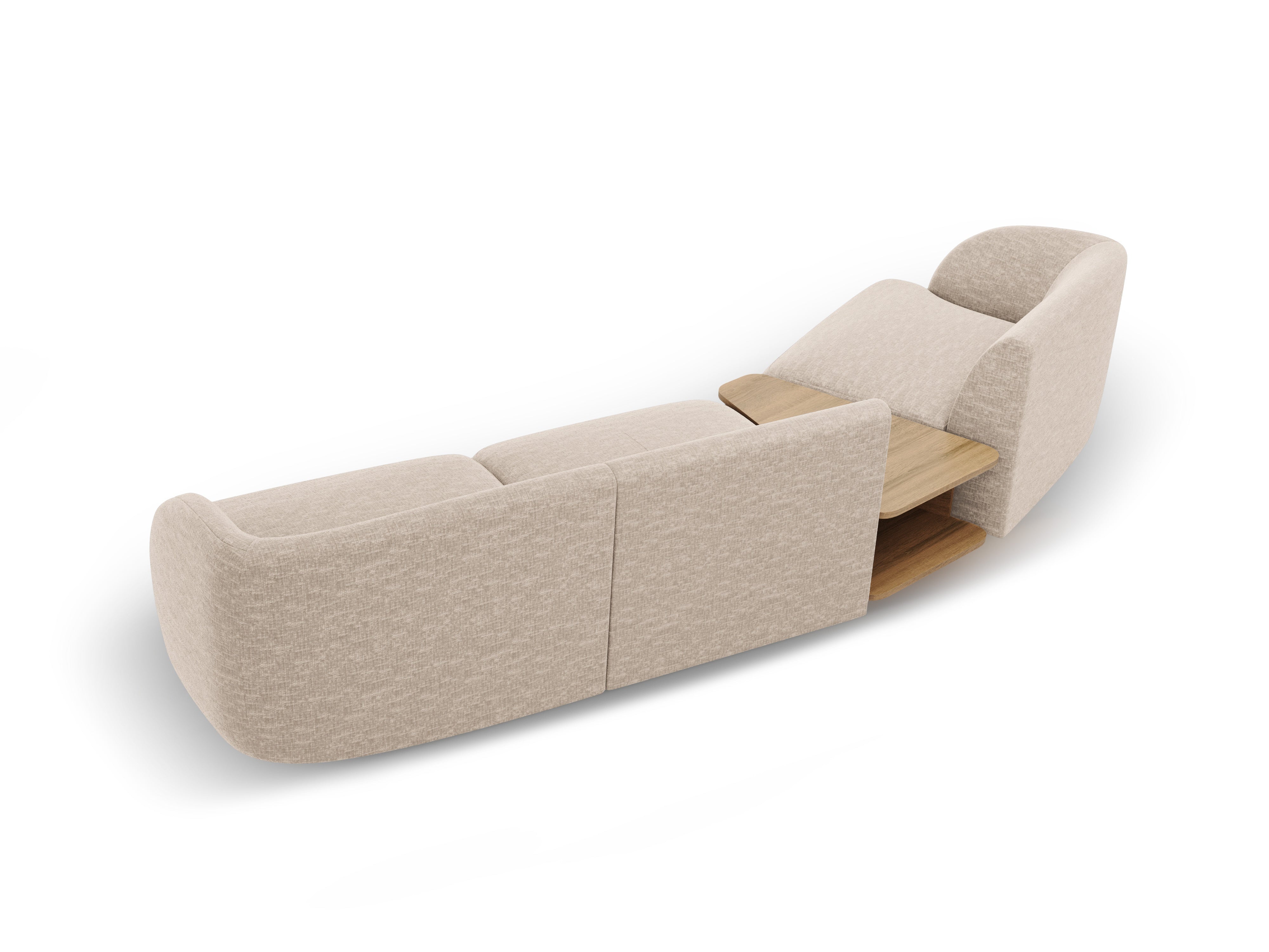 Kutna garnitura Miley 303x126cm, Materijal: Chenille