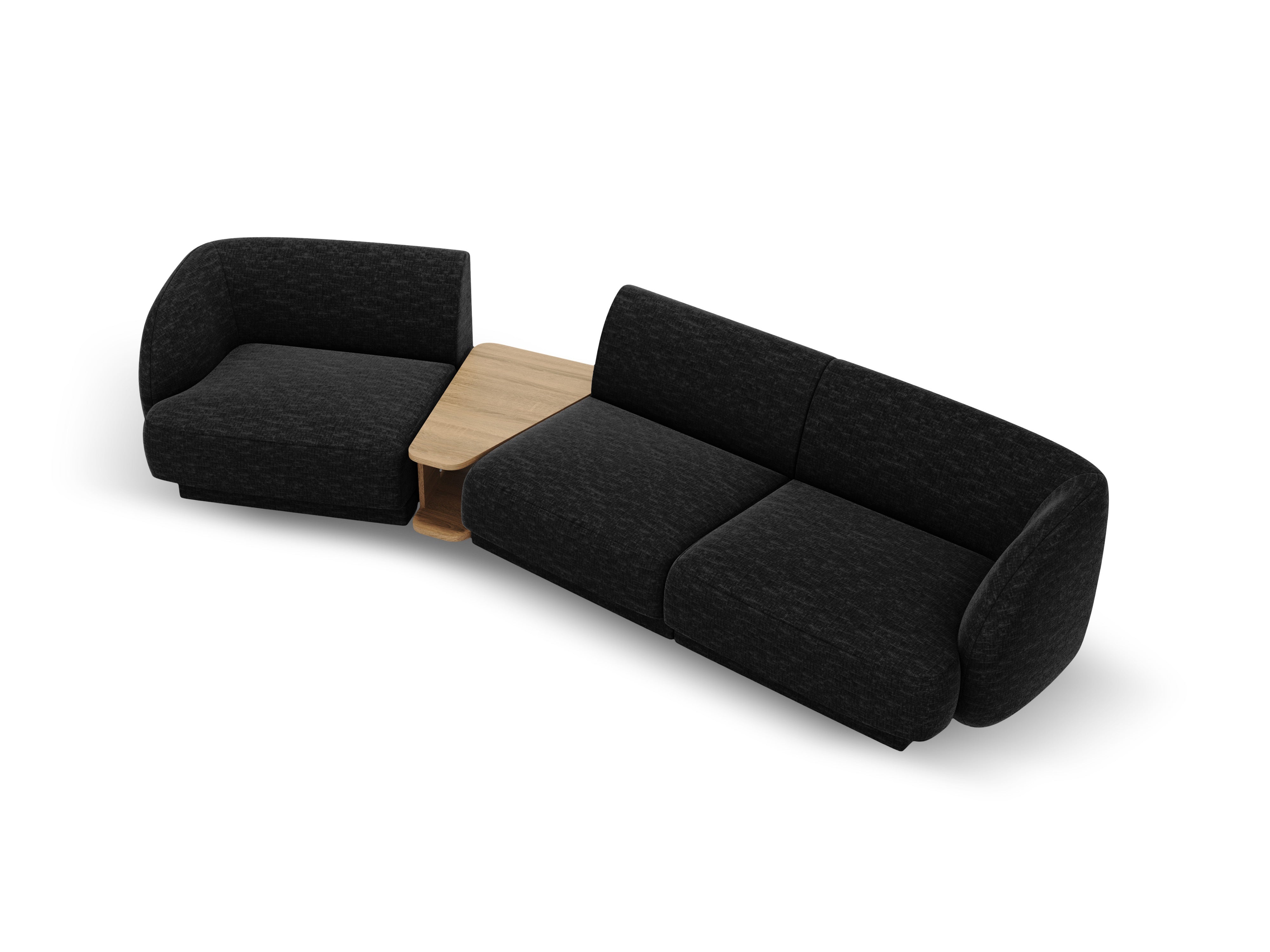 Kutna garnitura Miley 303x126cm, Materijal: Chenille