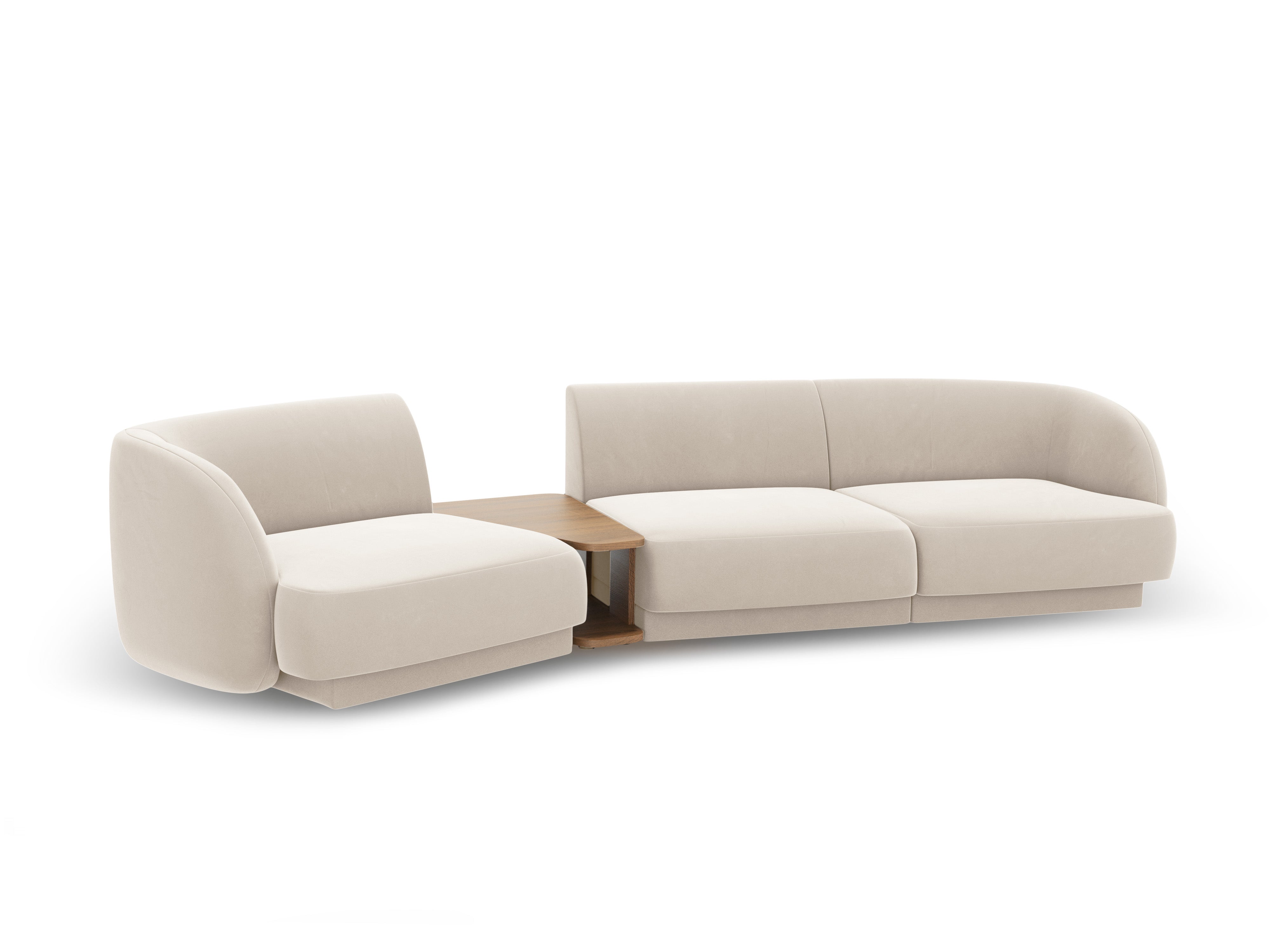 Kutna garnitura Miley 303x126cm, Materijal: Baršun