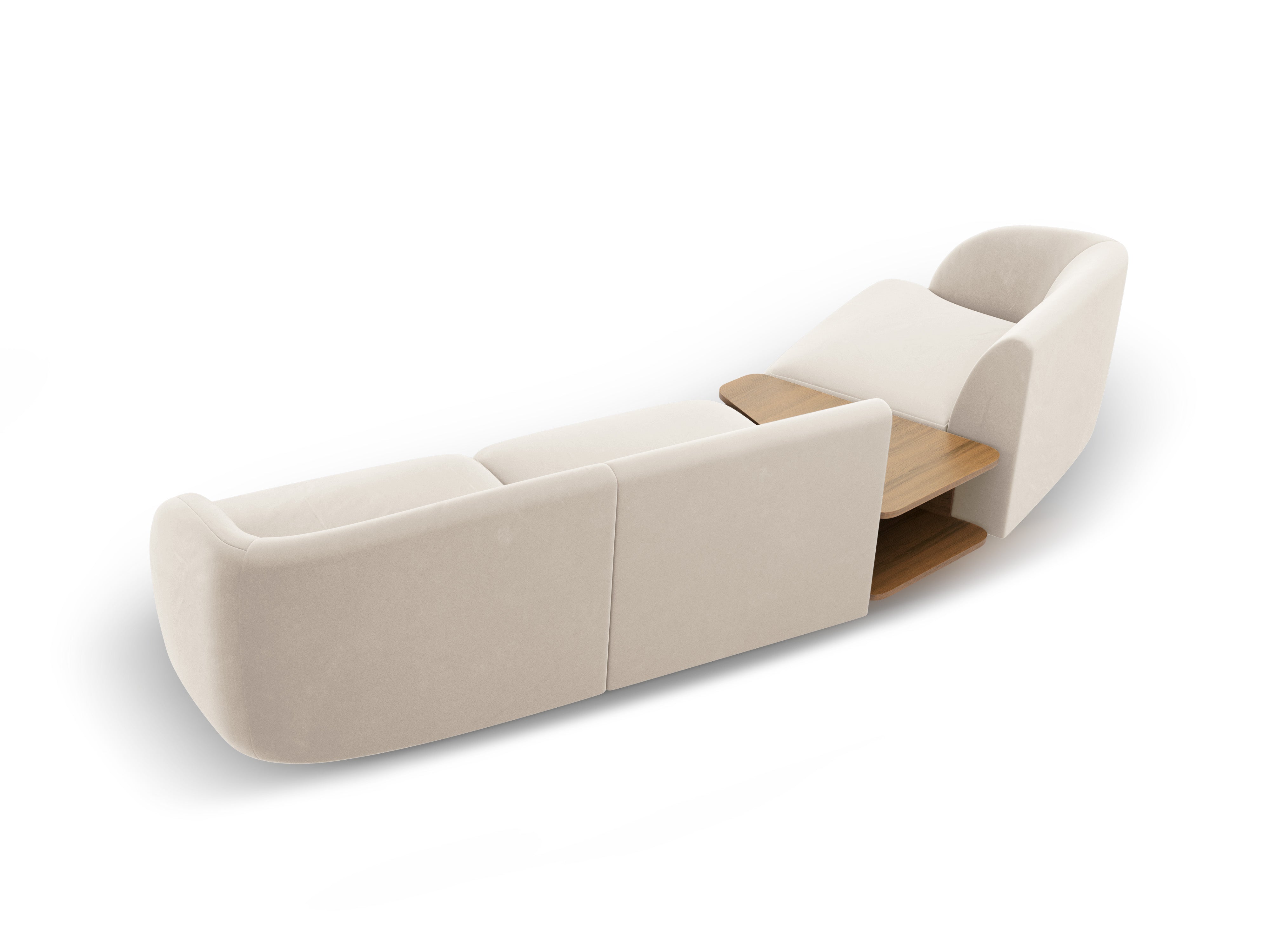 Kutna garnitura Miley 303x126cm, Materijal: Baršun