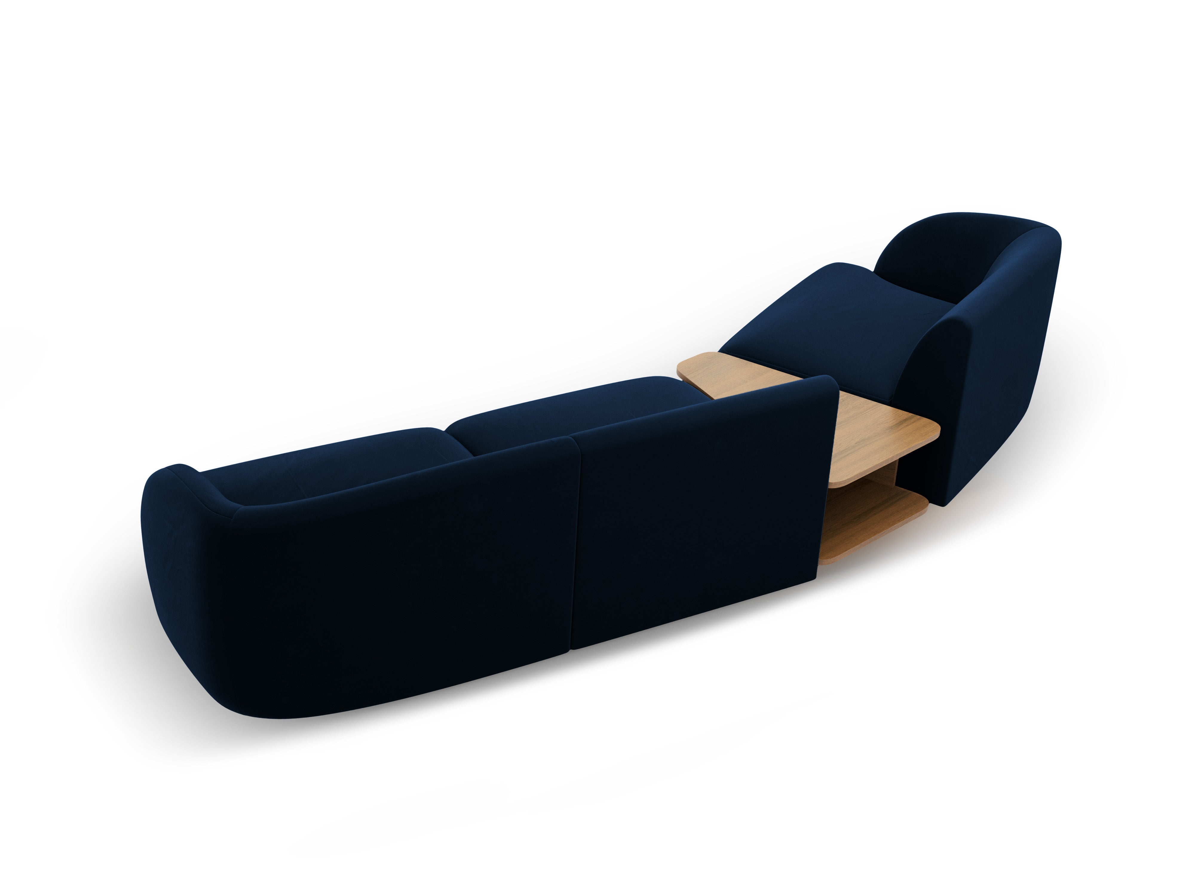 Kutna garnitura Miley 303x126cm, Materijal: Baršun