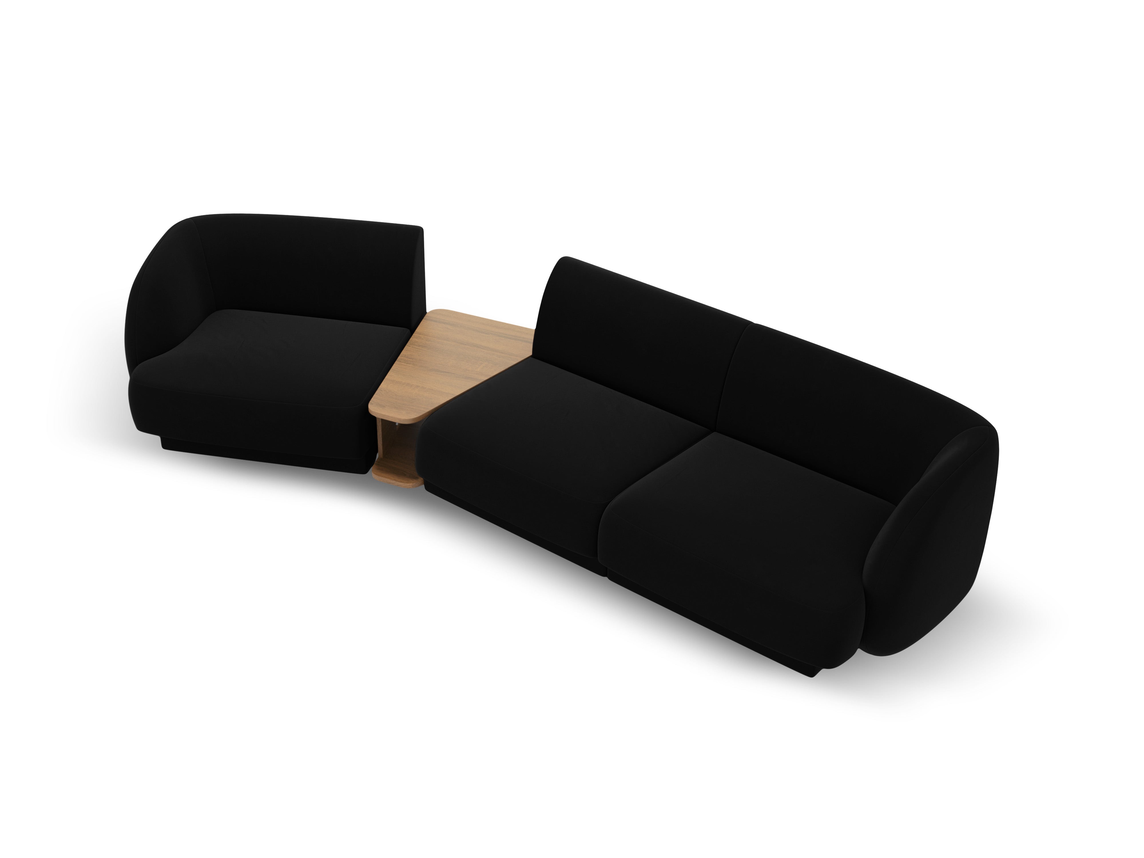 Kutna garnitura Miley 303x126cm, Materijal: Baršun