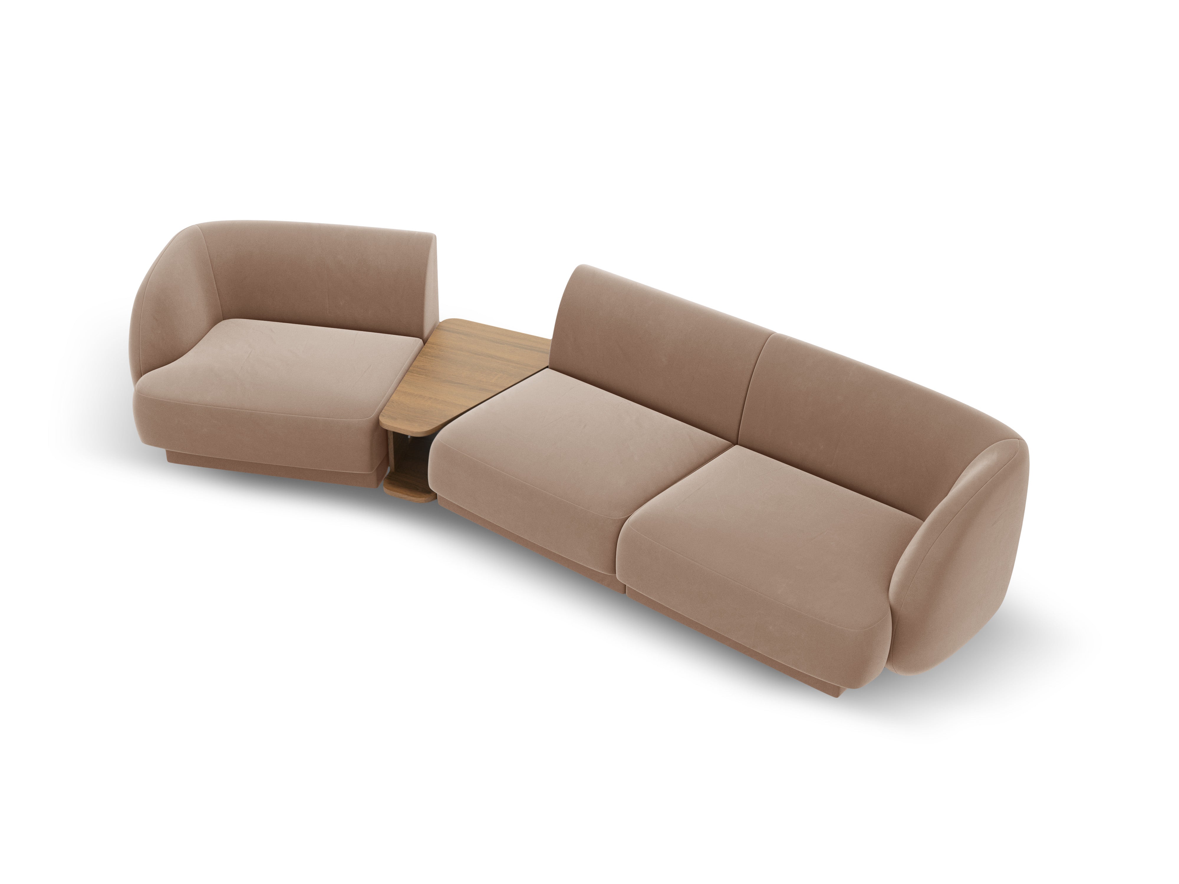 Kutna garnitura Miley 303x126cm, Materijal: Baršun