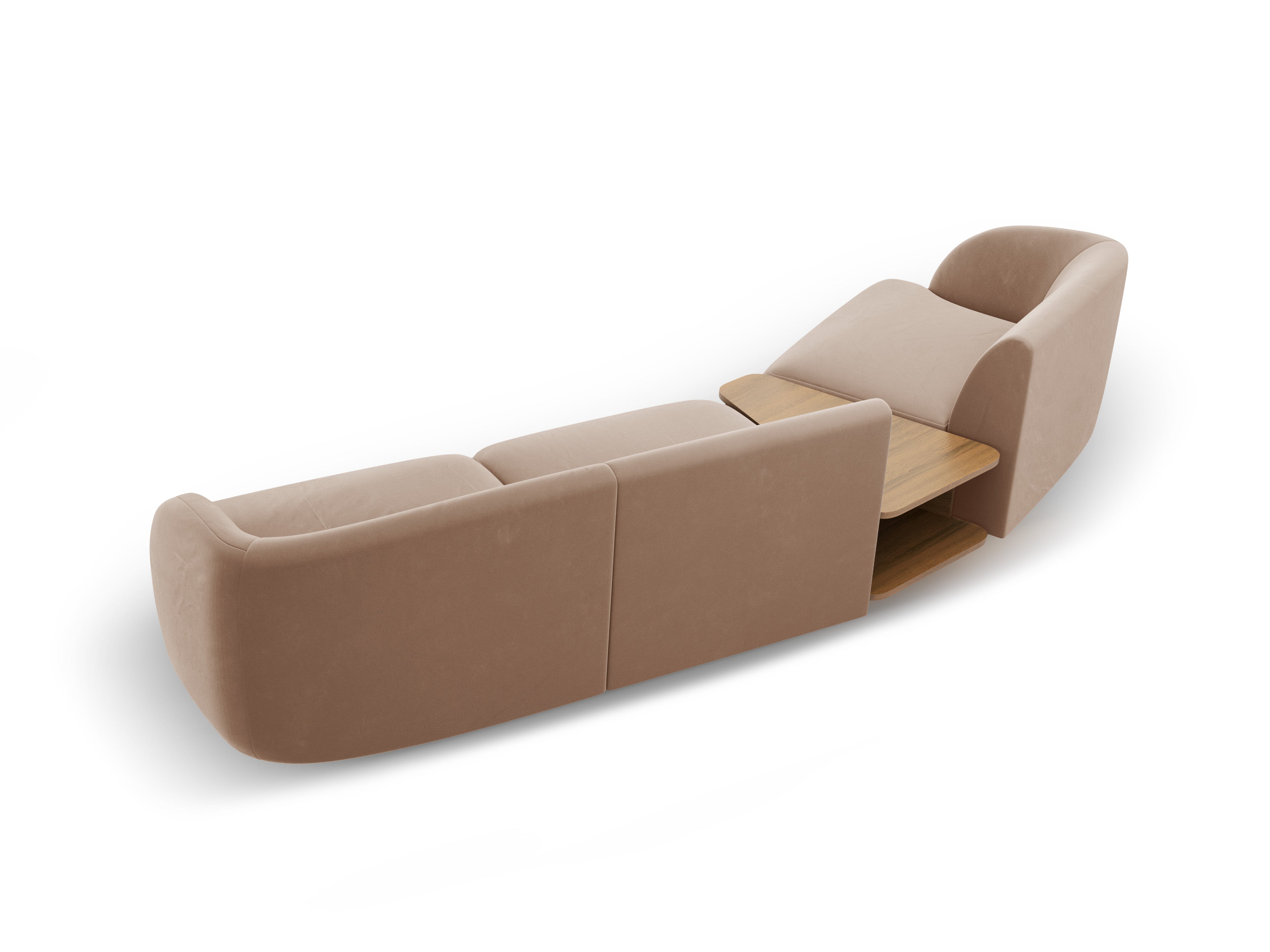 Kutna garnitura Miley 303x126cm, Materijal: Baršun