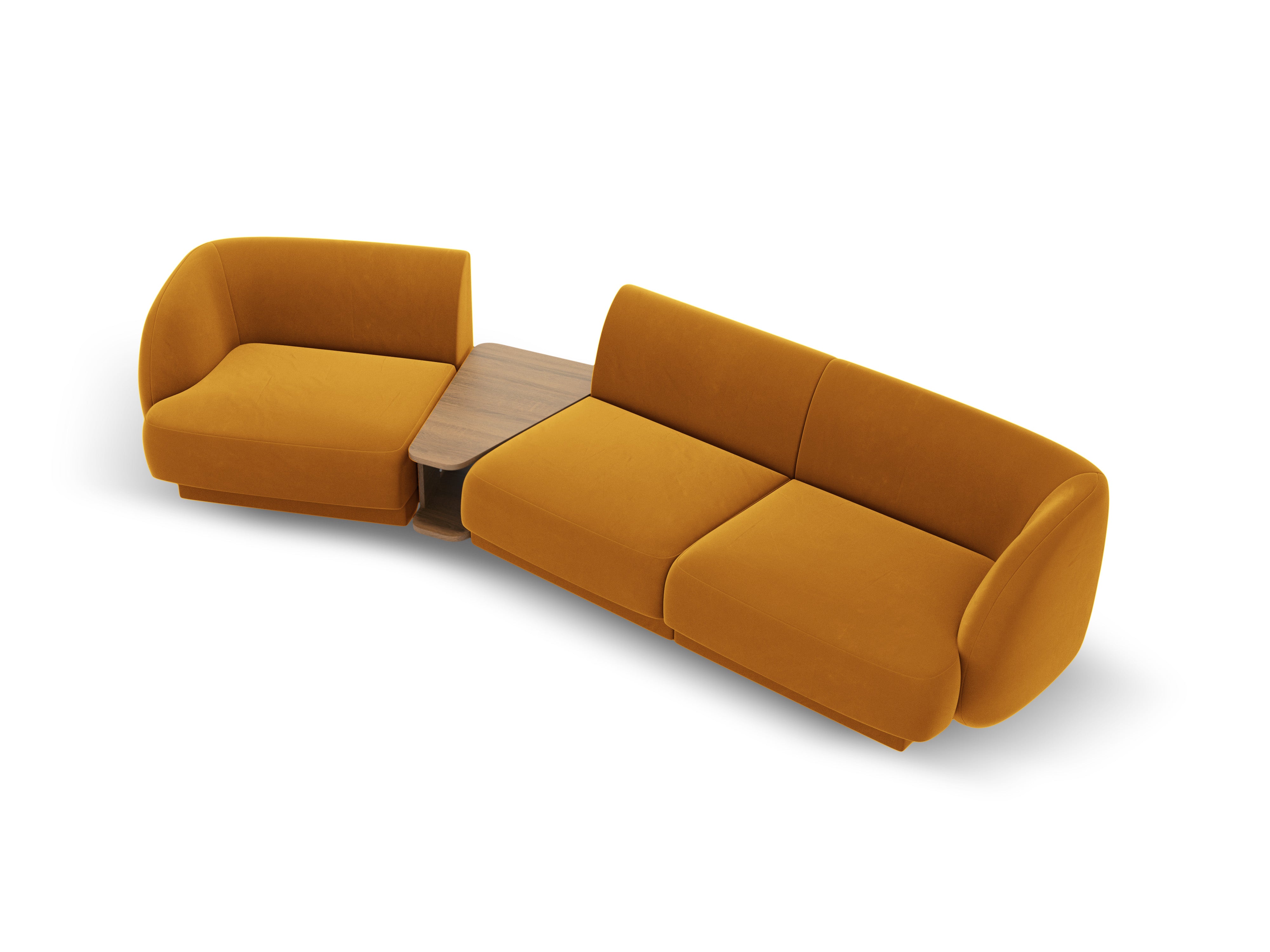 Kutna garnitura Miley 303x126cm, Materijal: Baršun