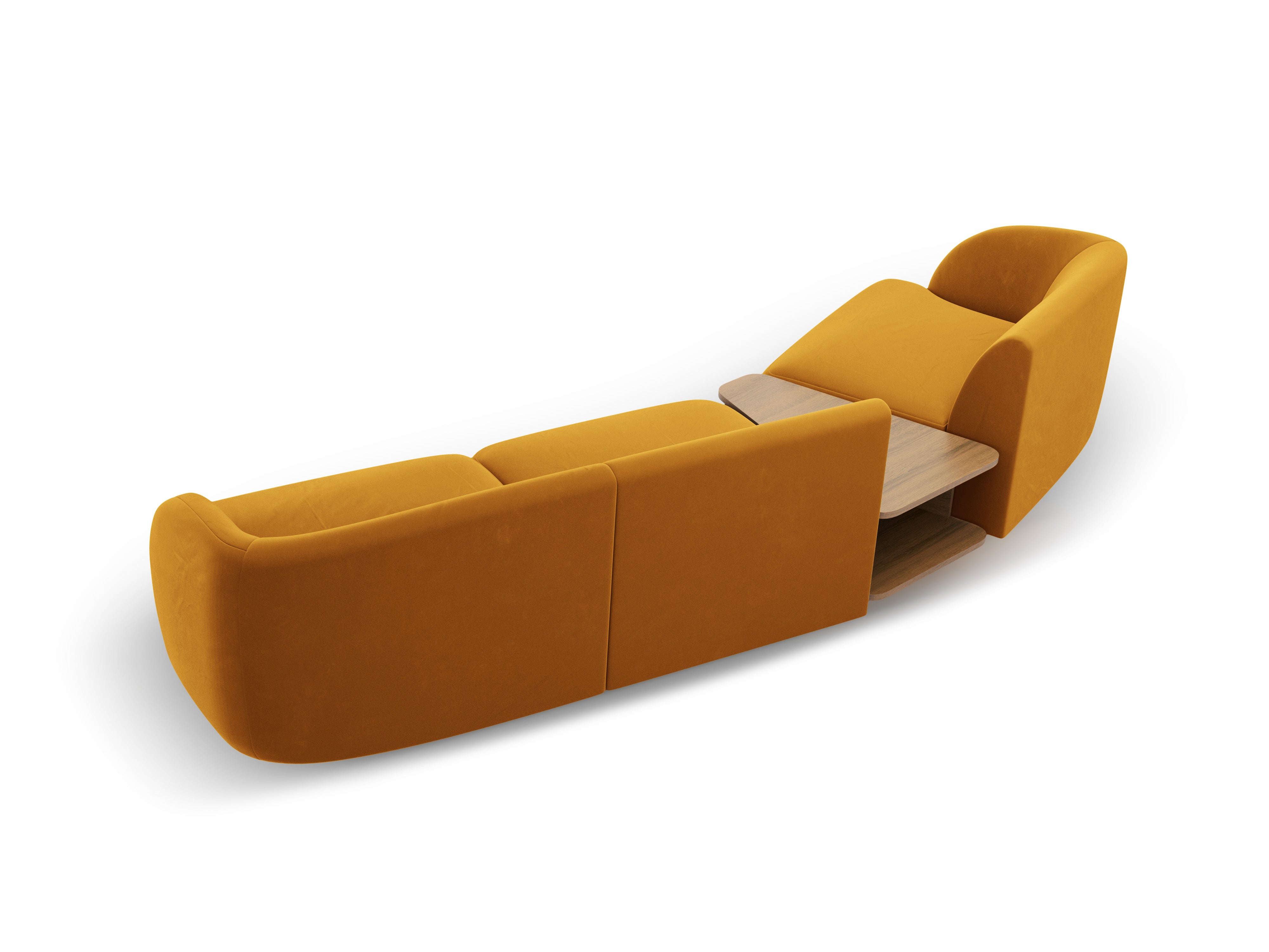 Kutna garnitura Miley 303x126cm, Materijal: Baršun