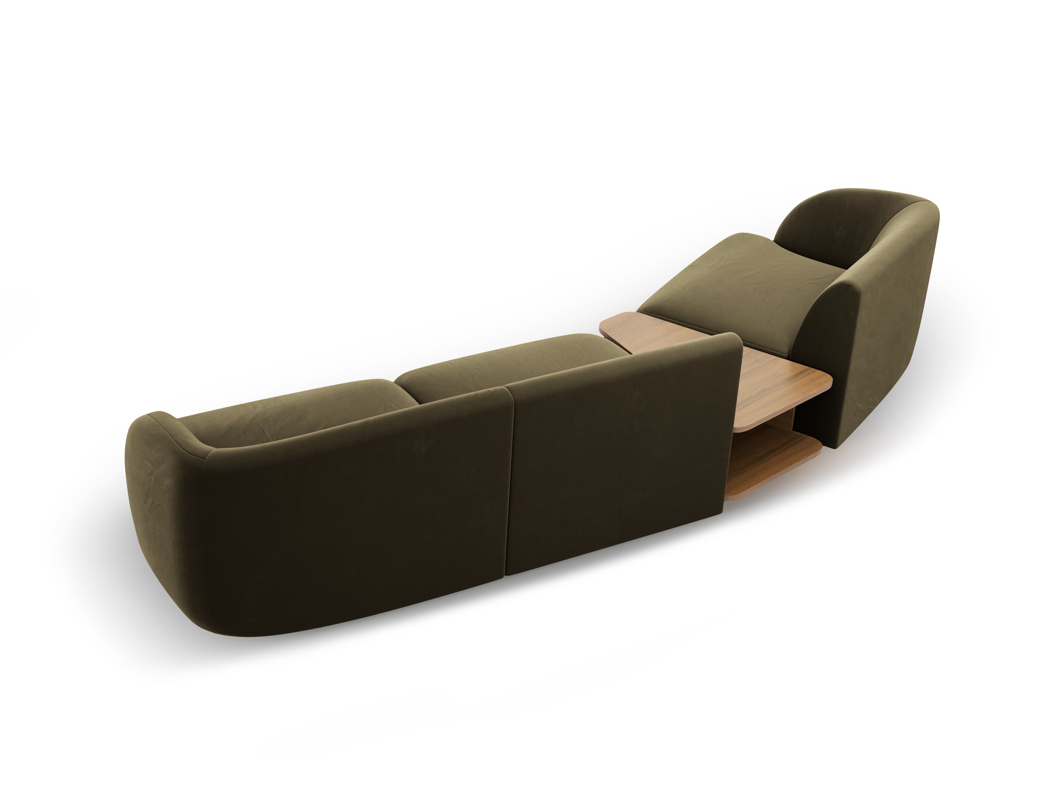 Kutna garnitura Miley 303x126cm, Materijal: Baršun