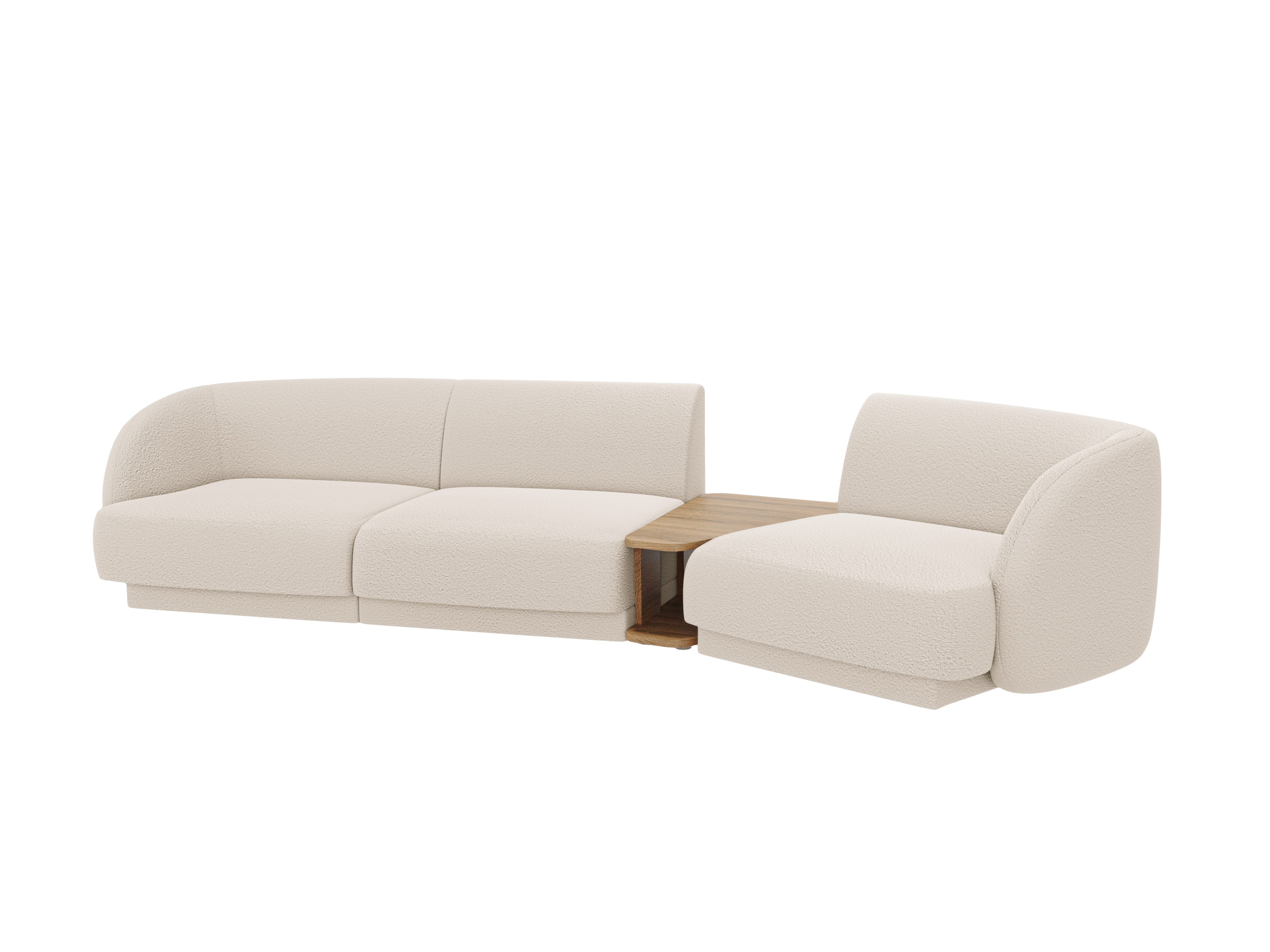 Kutna garnitura Miley 303x126cm, Materijal: Boucle