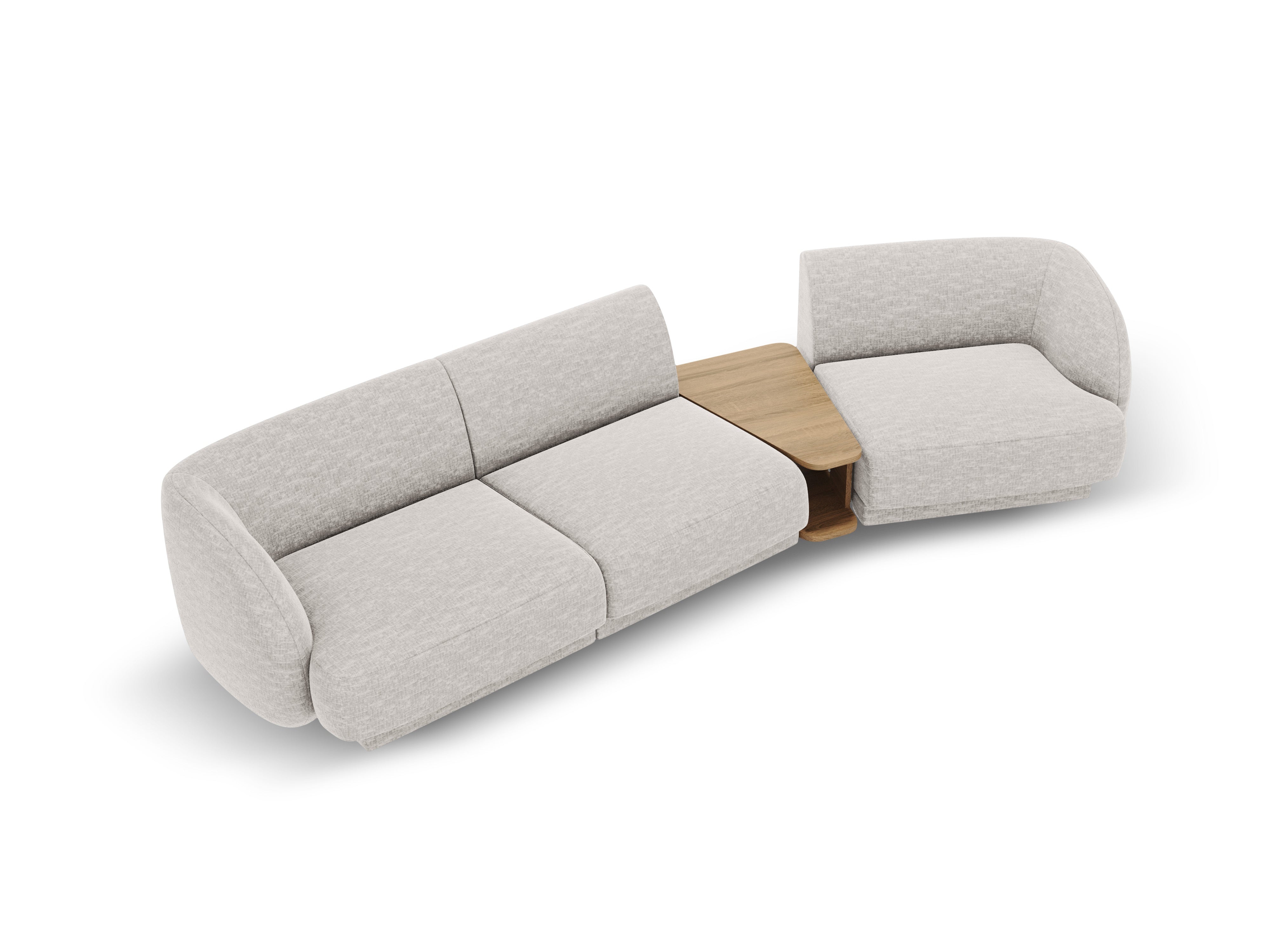 Kutna garnitura Miley 303x126cm, Materijal: Chenille