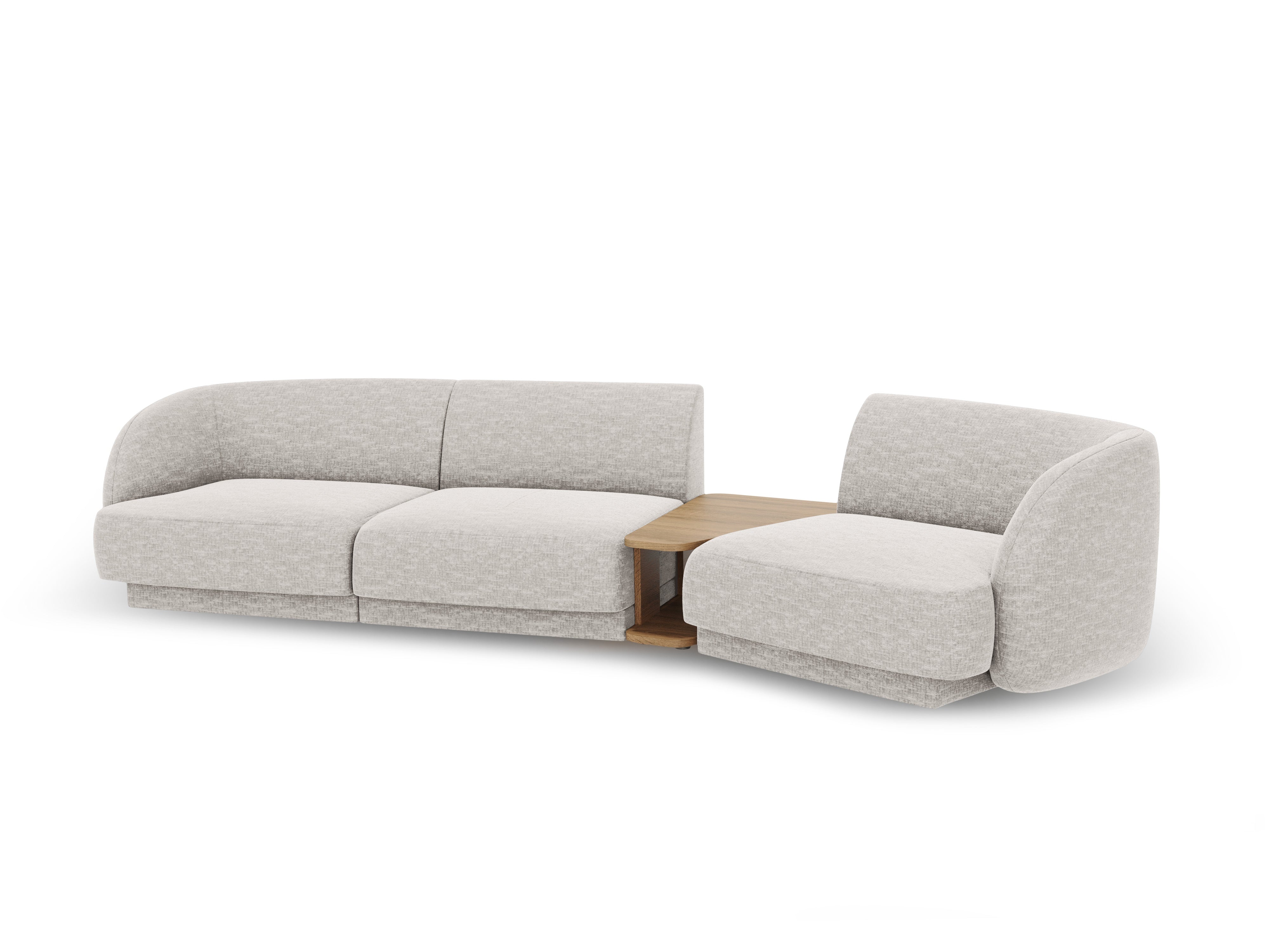 Kutna garnitura Miley 303x126cm, Materijal: Chenille