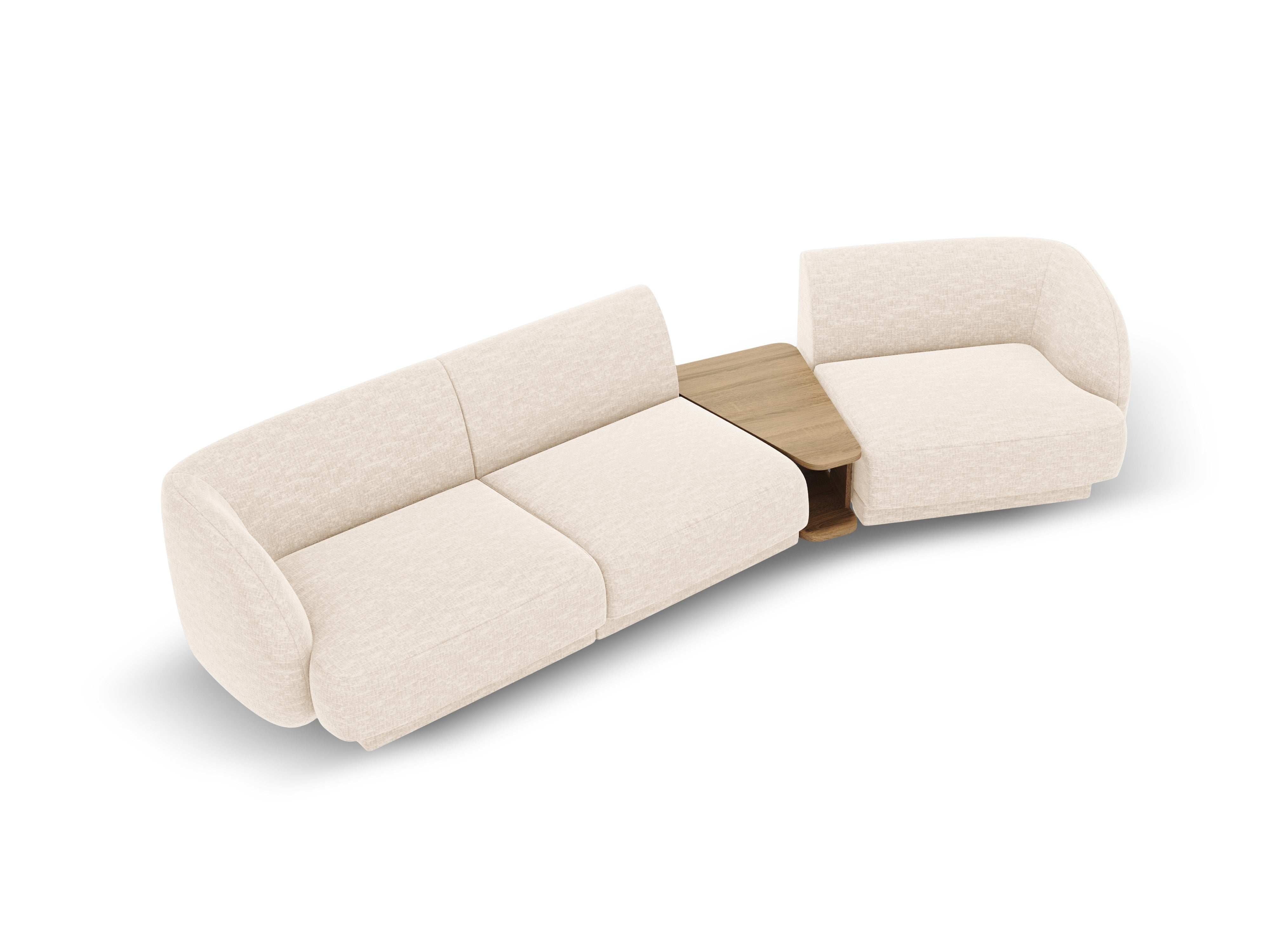 Kutna garnitura Miley 303x126cm, Materijal: Chenille