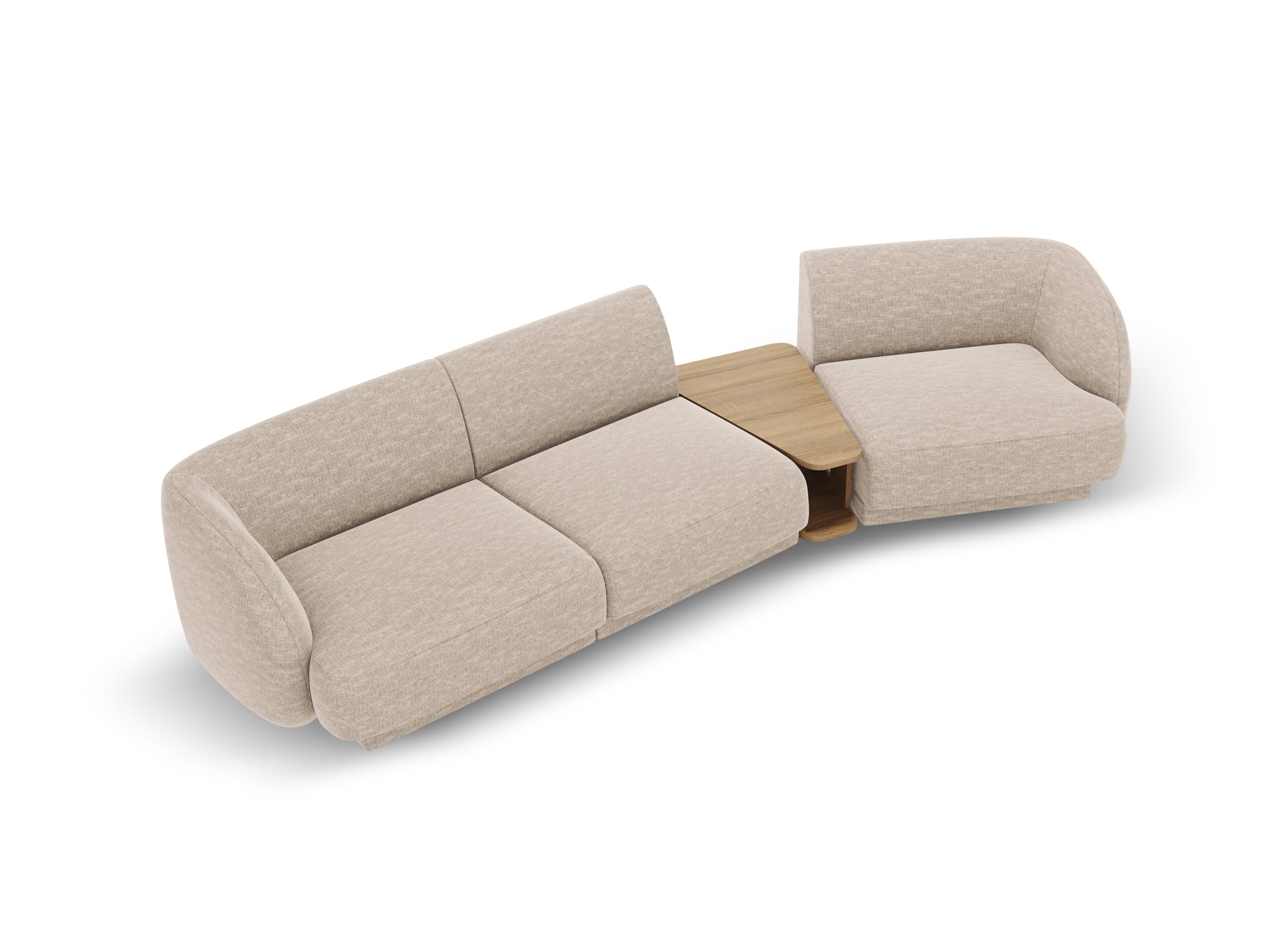 Kutna garnitura Miley 303x126cm, Materijal: Chenille